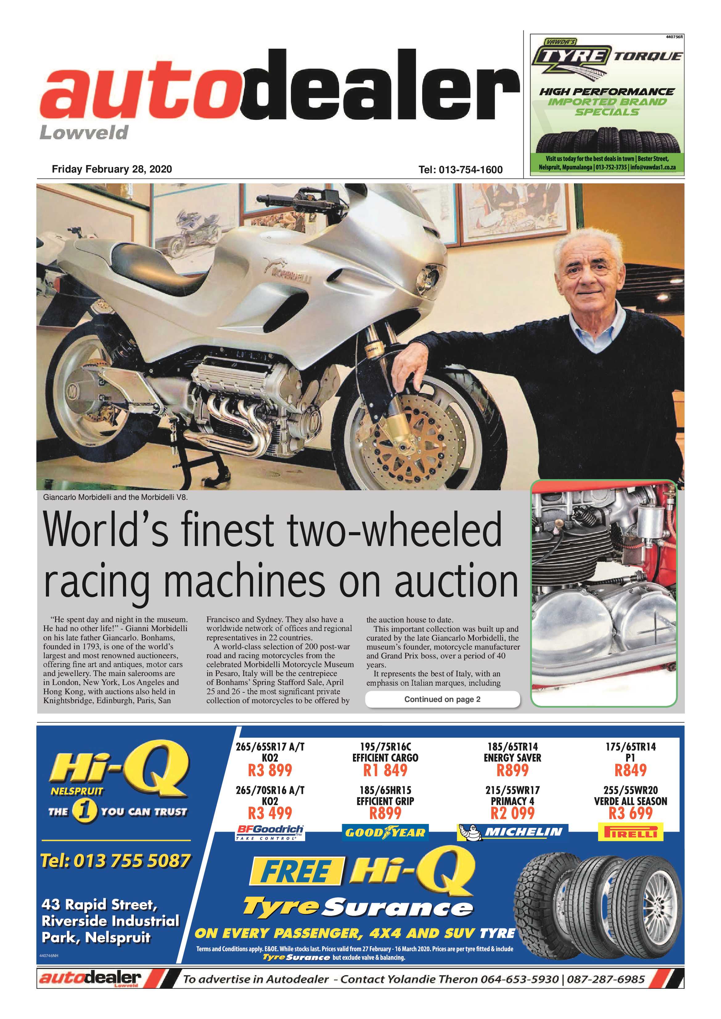 Auto Dealer 28 February 2020 page 1