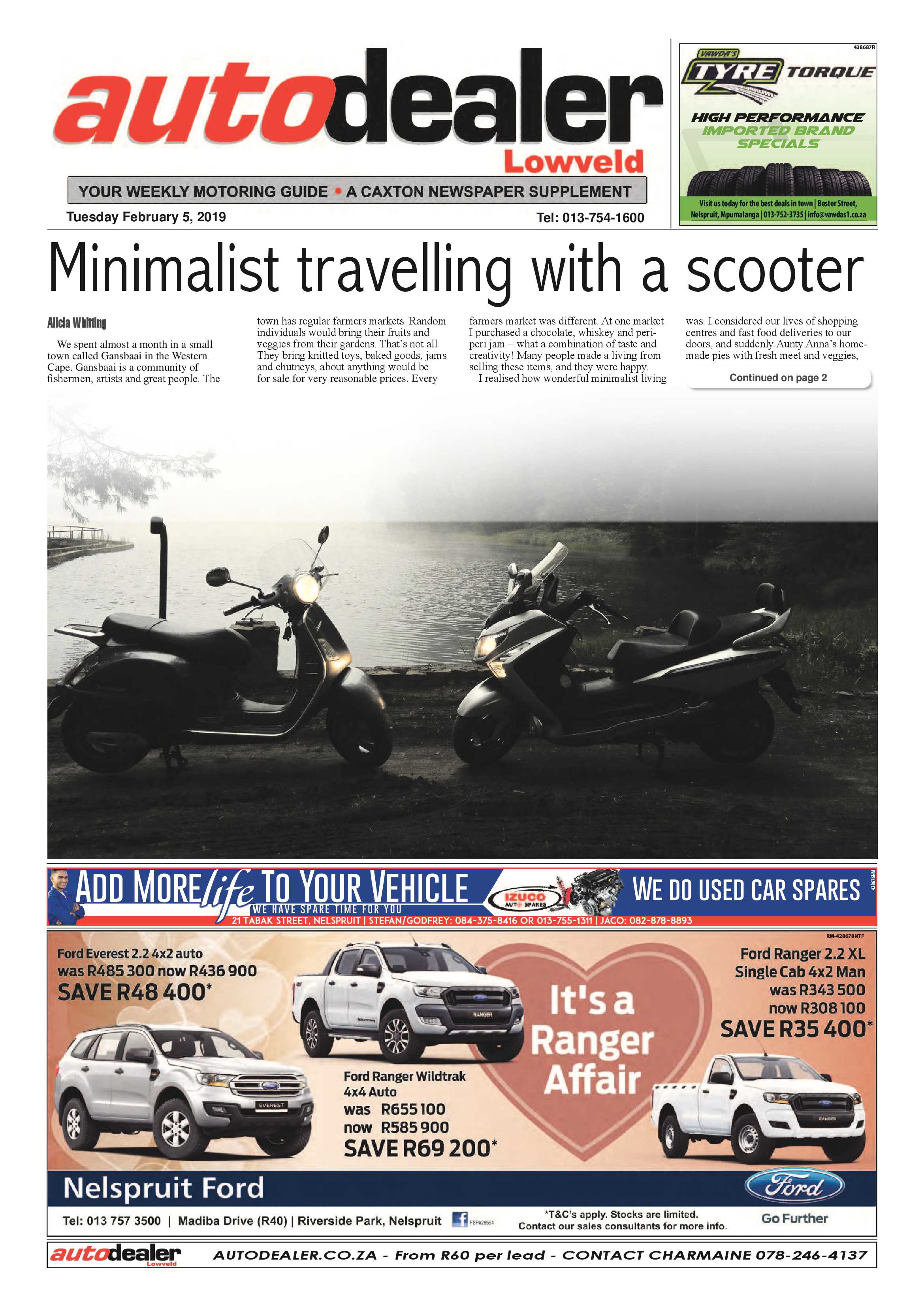 Autodealer 5 February 2019 page 1