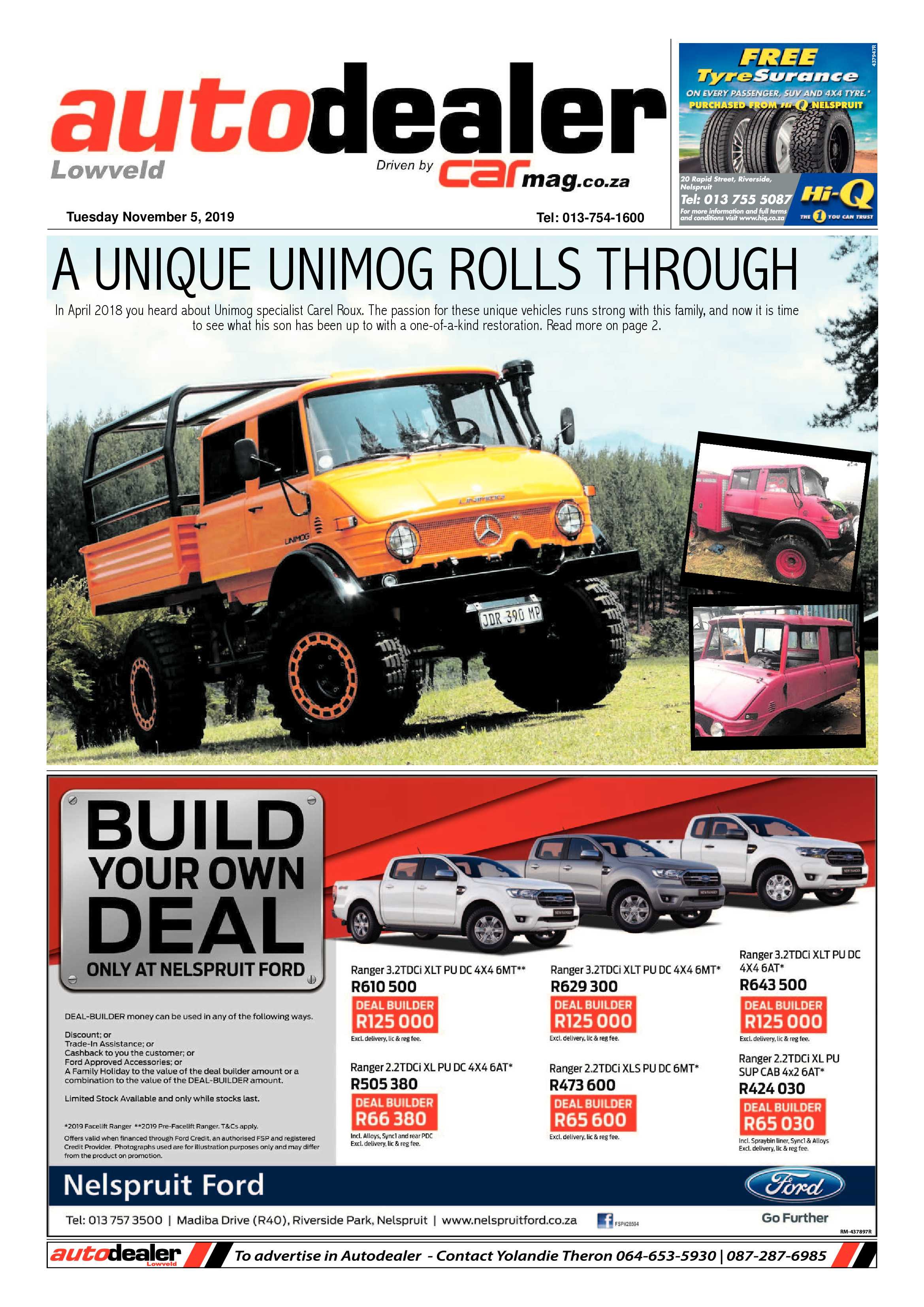 Autodealer 5 November 2019 page 1