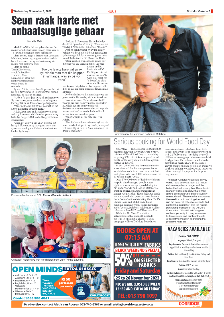 Corridor Gazette page 3