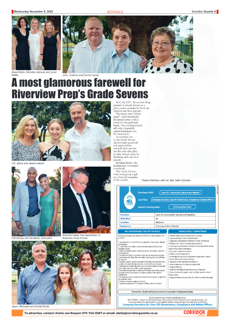 Corridor Gazette page 5