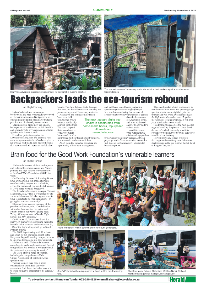 Hazyview Herald page 4