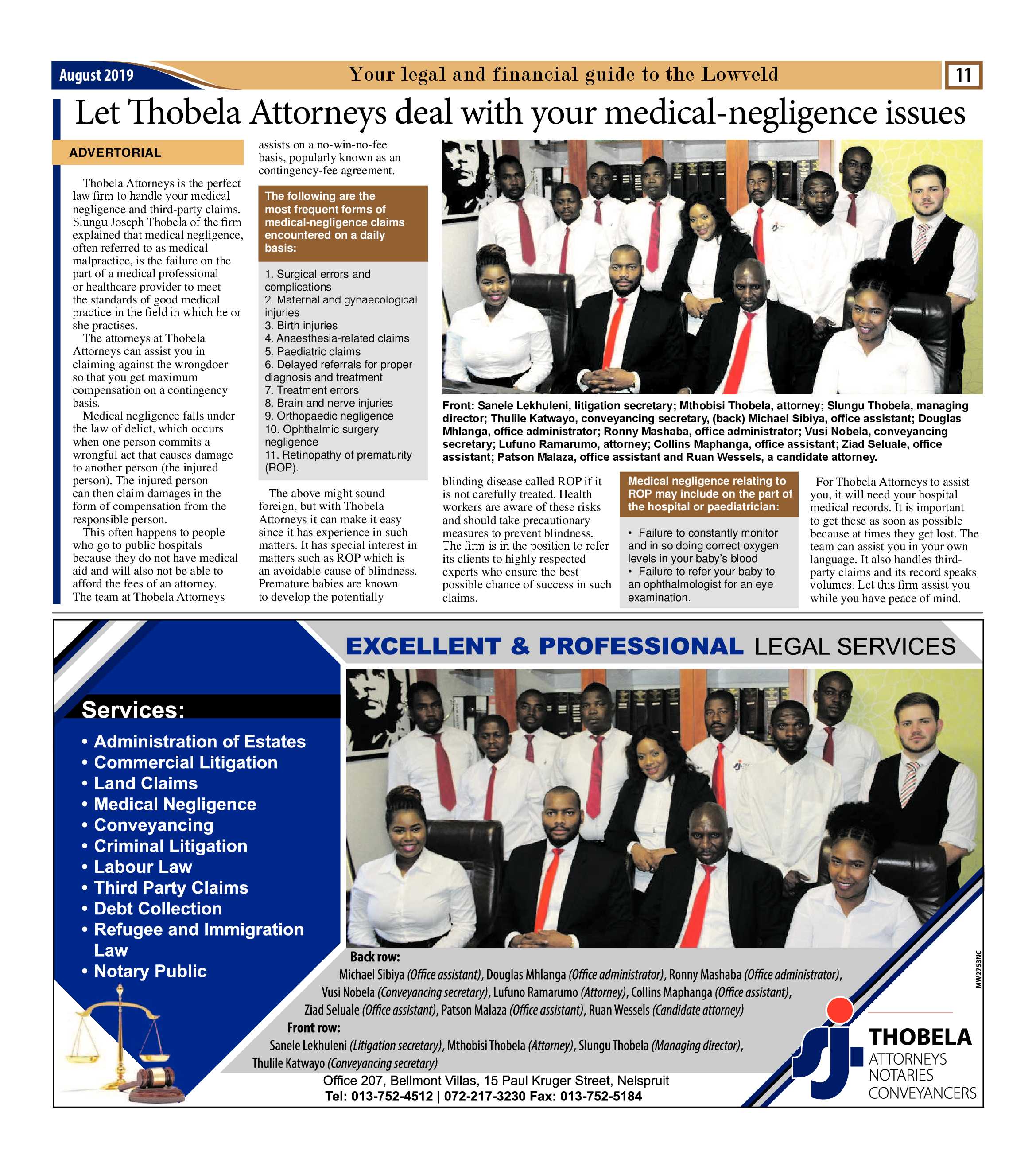 LAW Supplement 2019 page 11