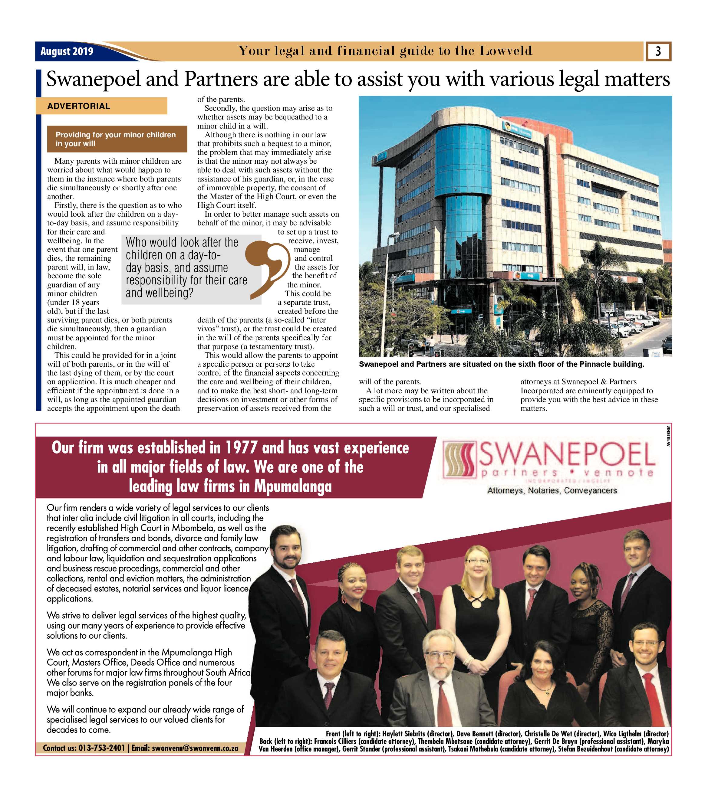 LAW Supplement 2019 page 3