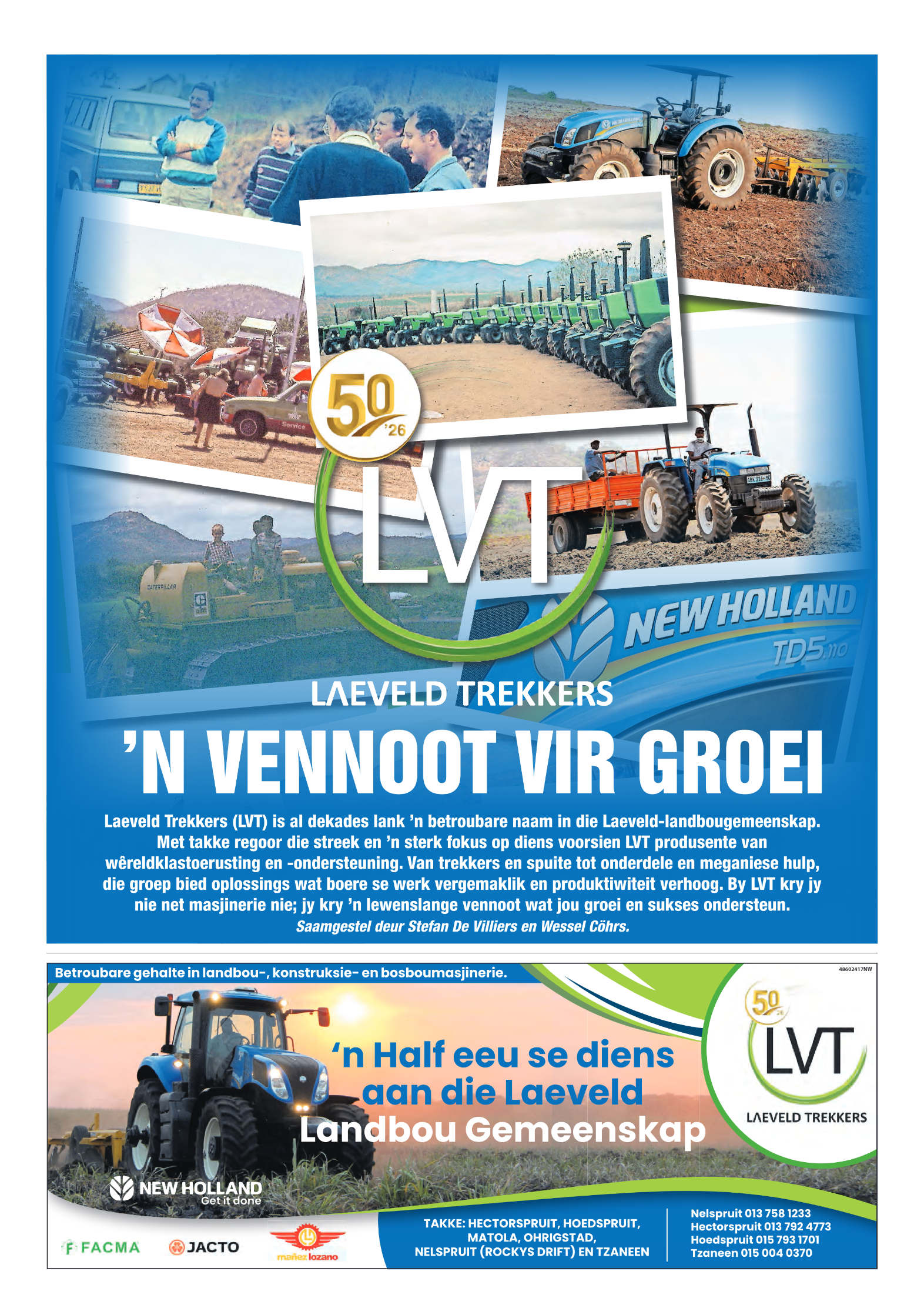 Laeveld Trekkers 50 jaar 2026 page 1