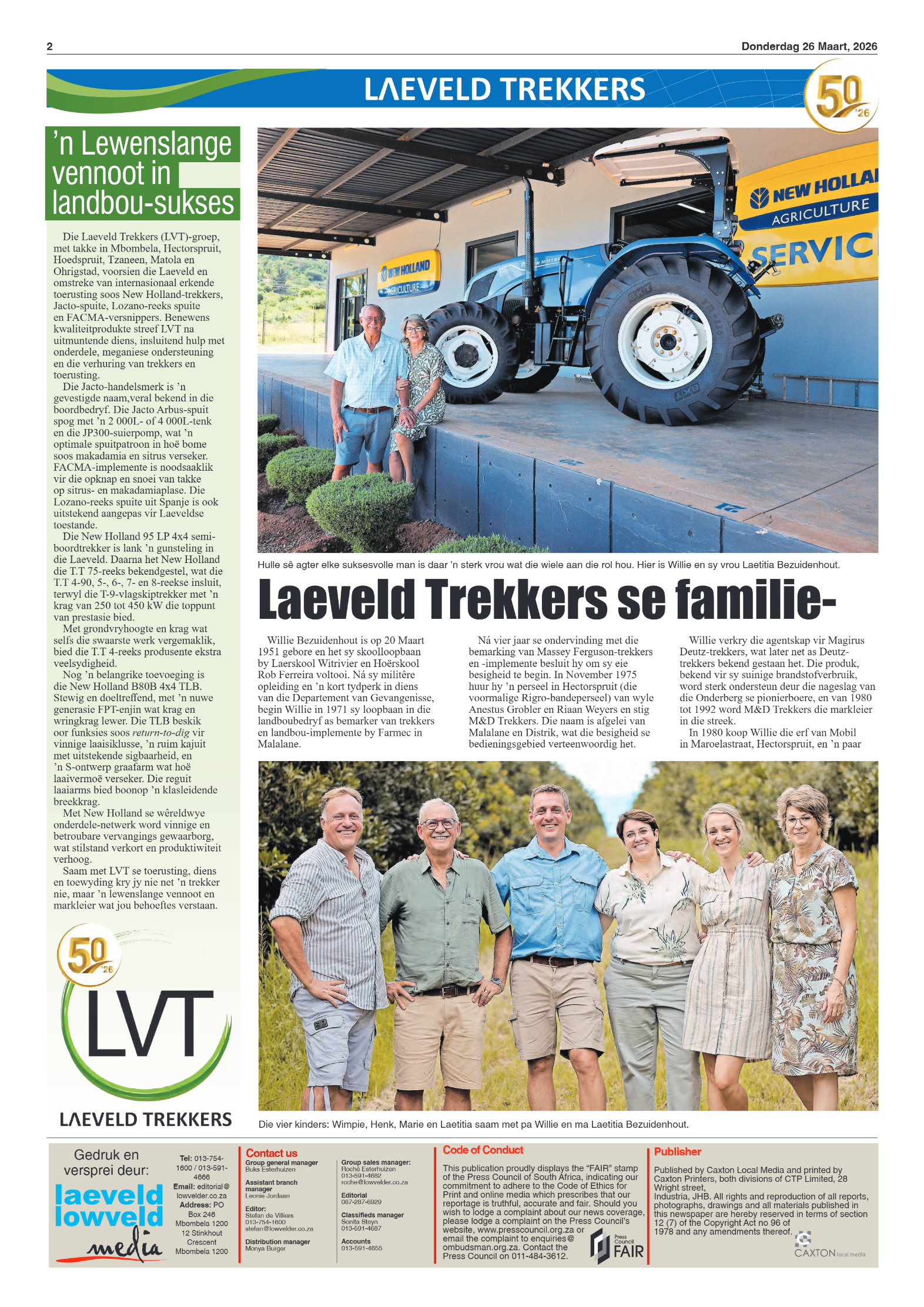 Laeveld Trekkers 50 jaar 2026 page 2