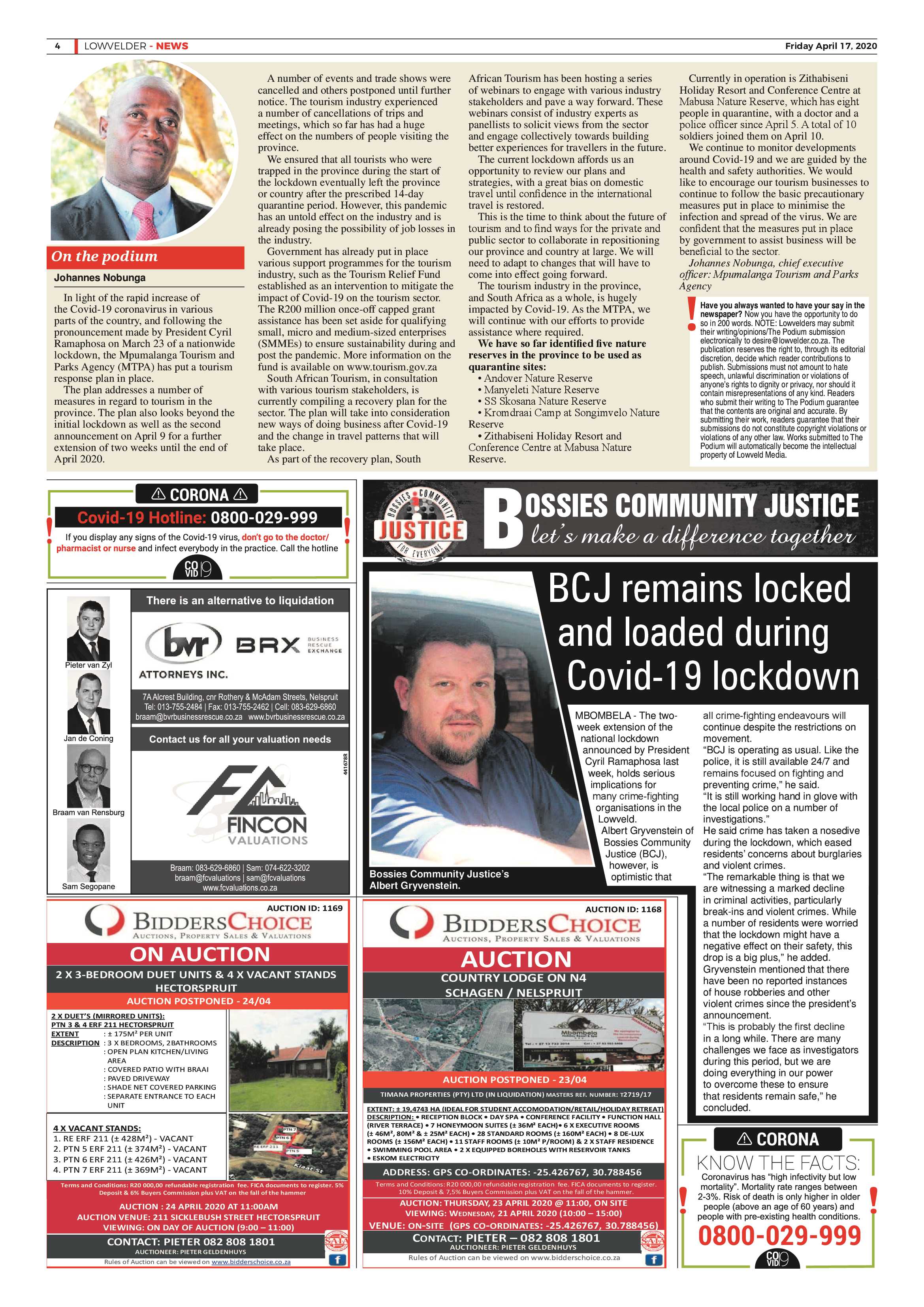 Lowvelder 17 April 2020 page 4