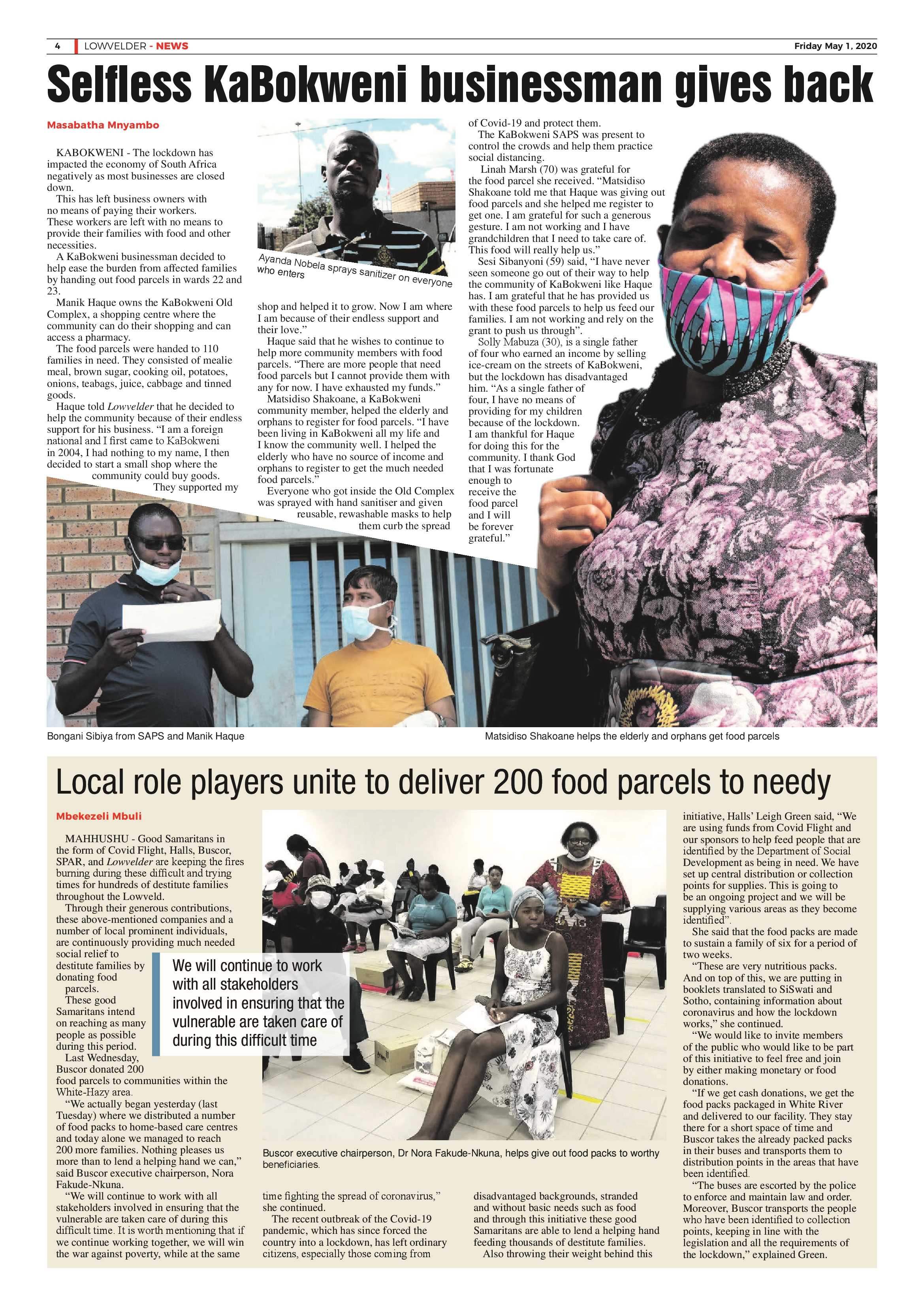 Lowvelder 1 May 2020 page 4