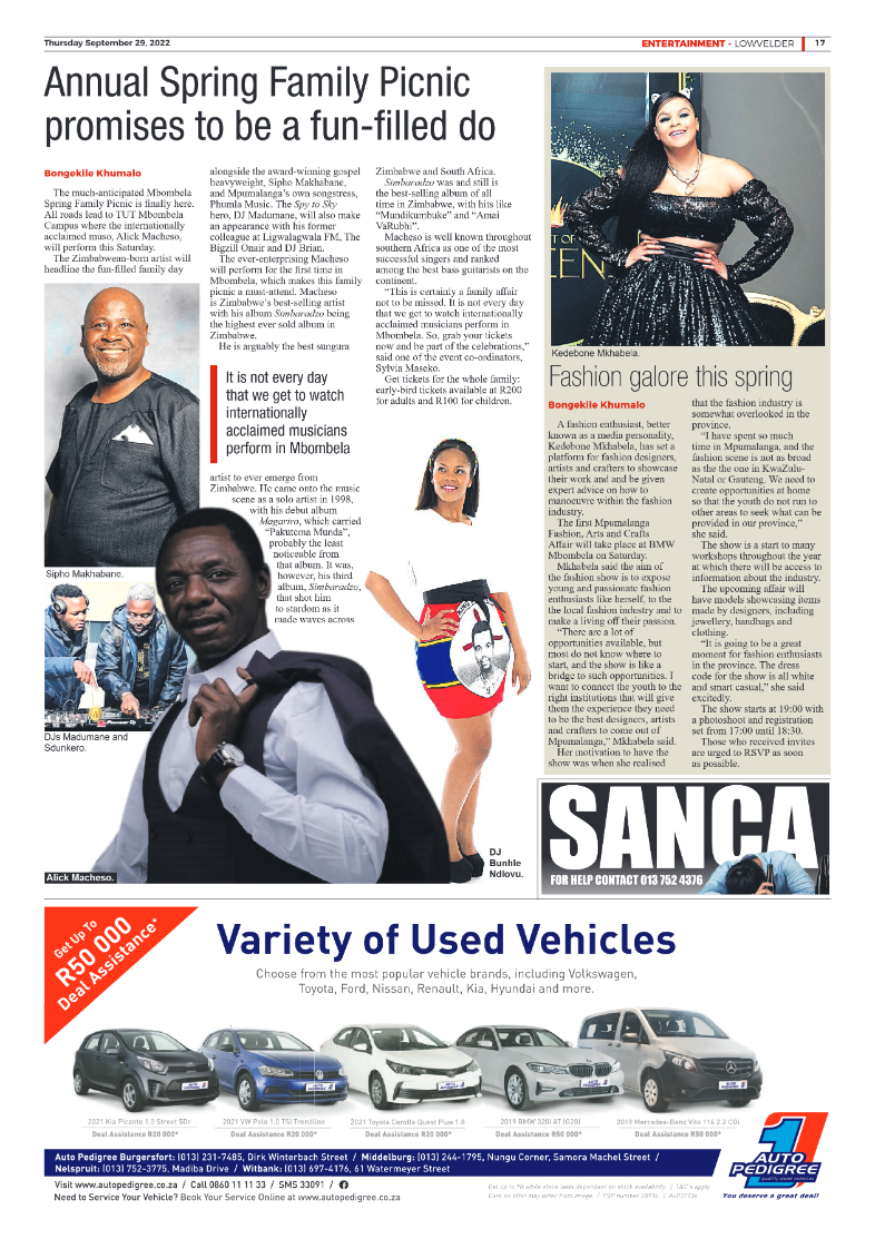 Lowvelder Express 29 September 2022 page 17