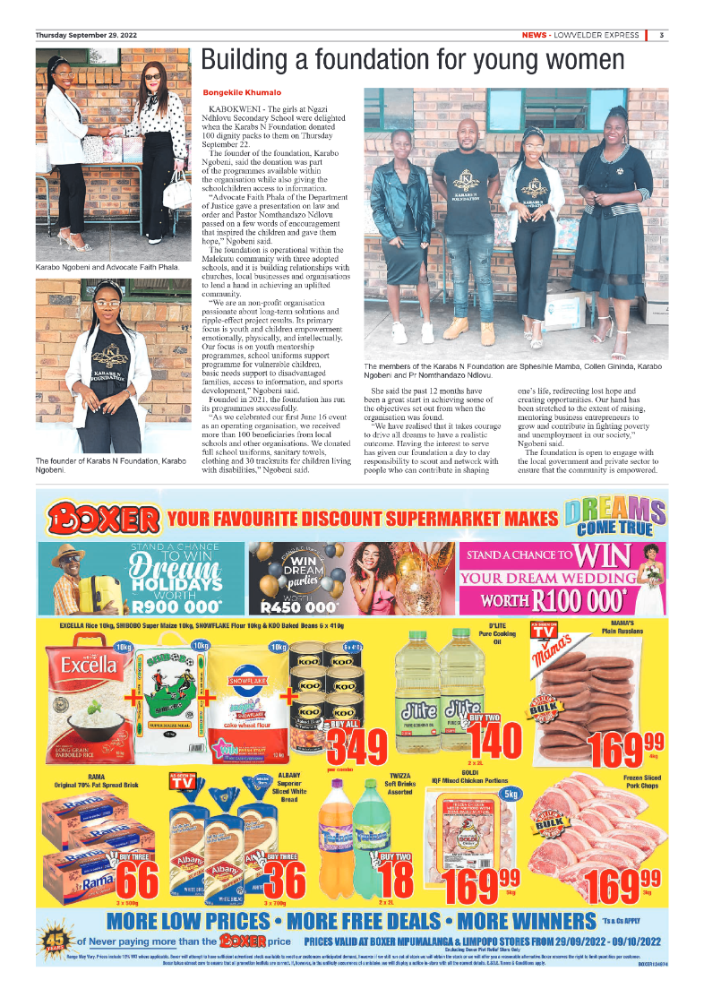 Lowvelder Express 29 September 2022 page 3