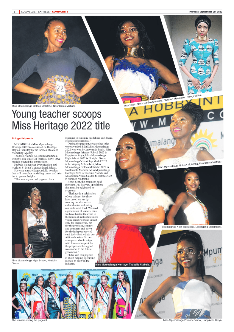 Lowvelder Express 29 September 2022 page 8
