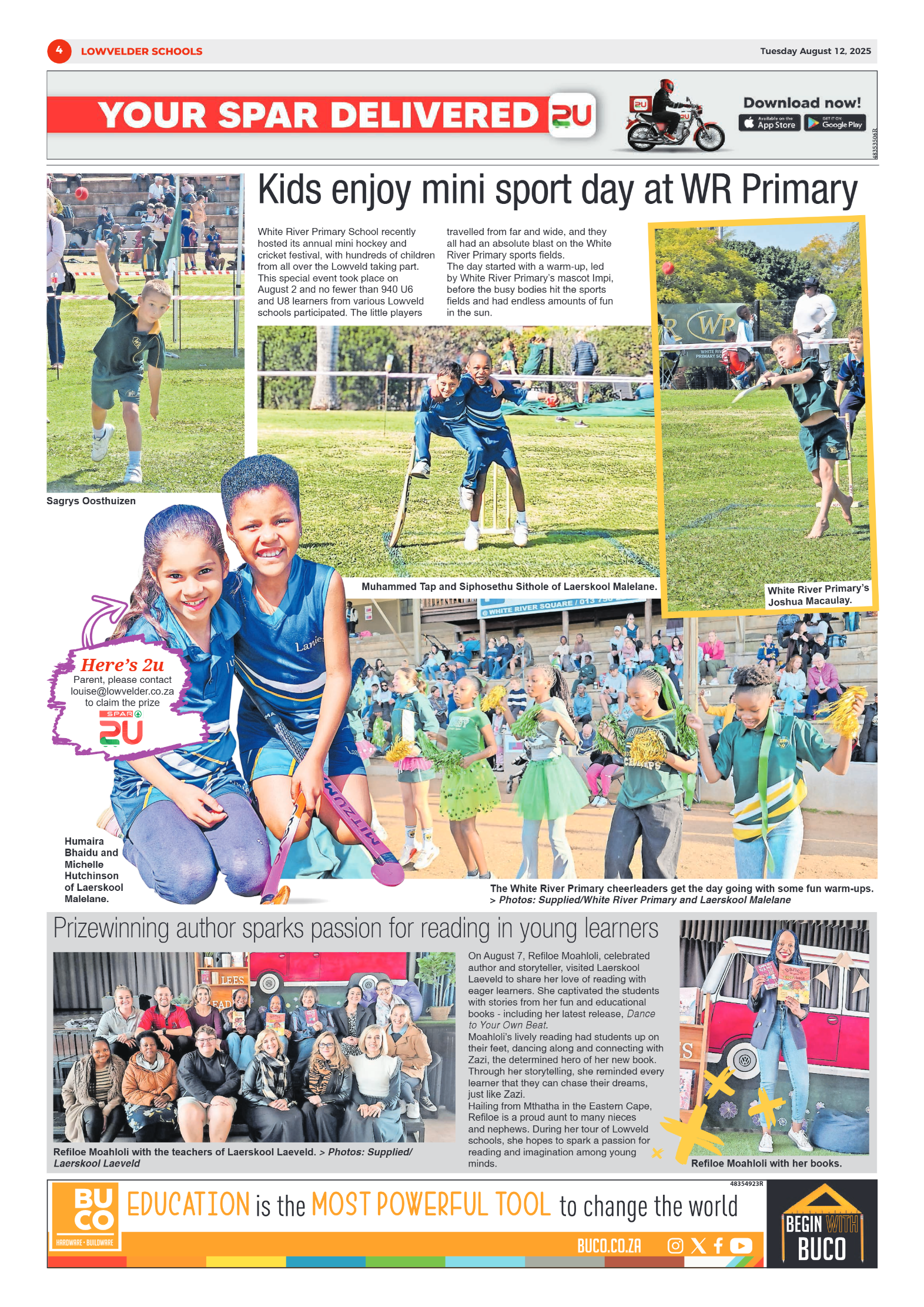Lowvelder School 12 August 2025 page 4