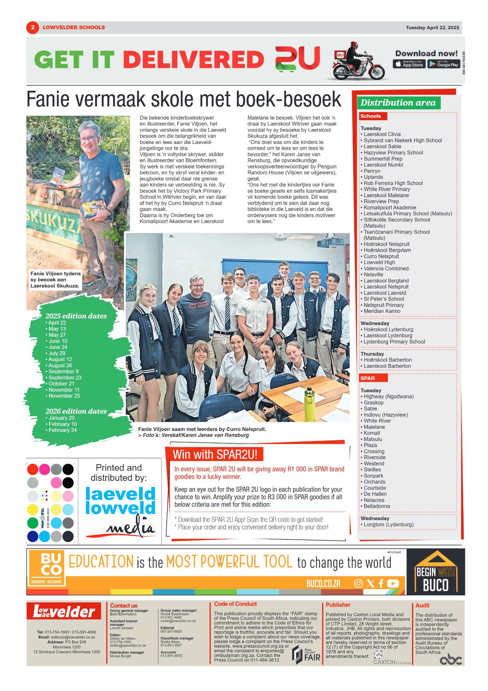 Lowvelder School April 2025 page 2