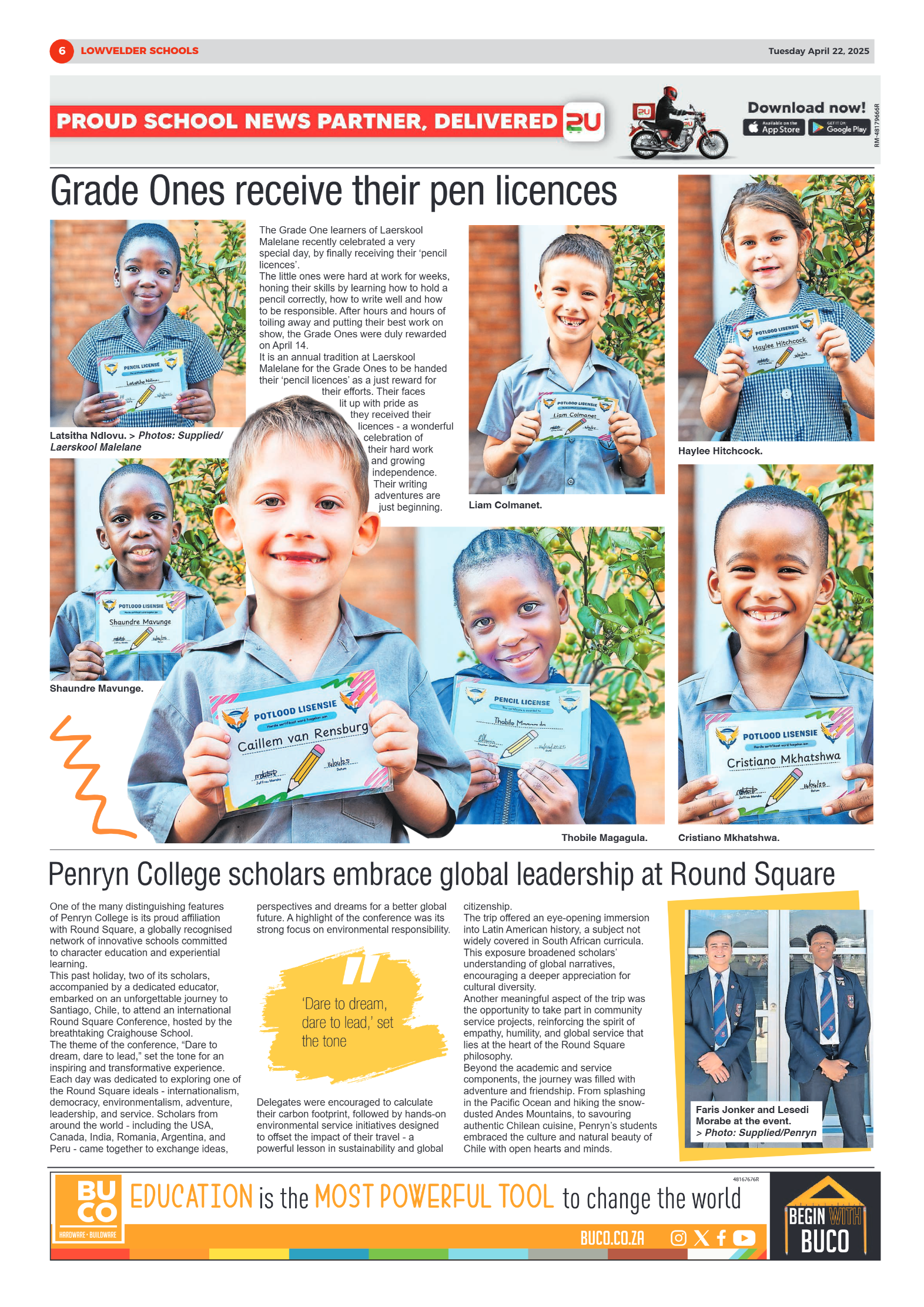 Lowvelder School April 2025 page 6