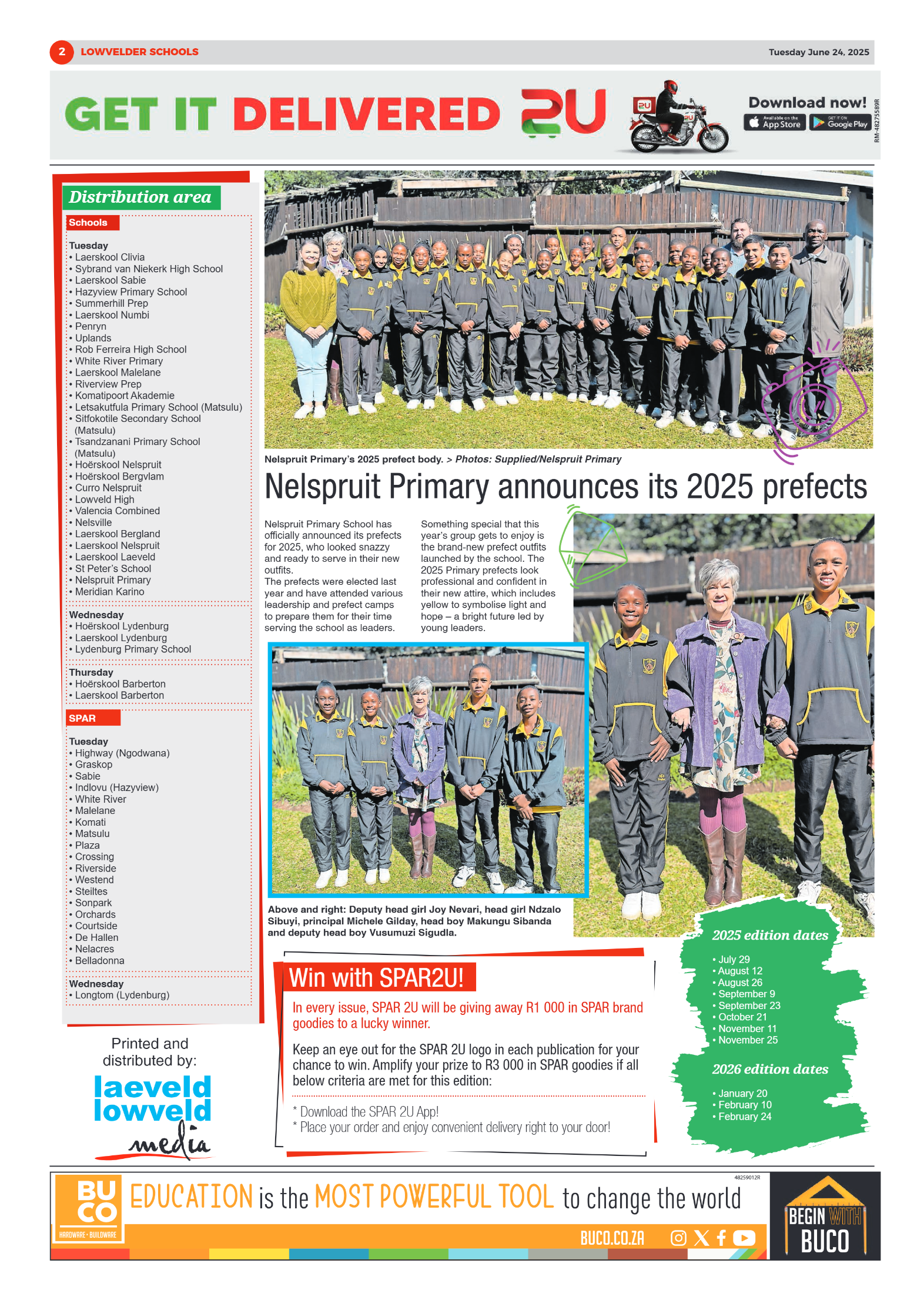 Lowvelder Schools 24 June 2025 page 2