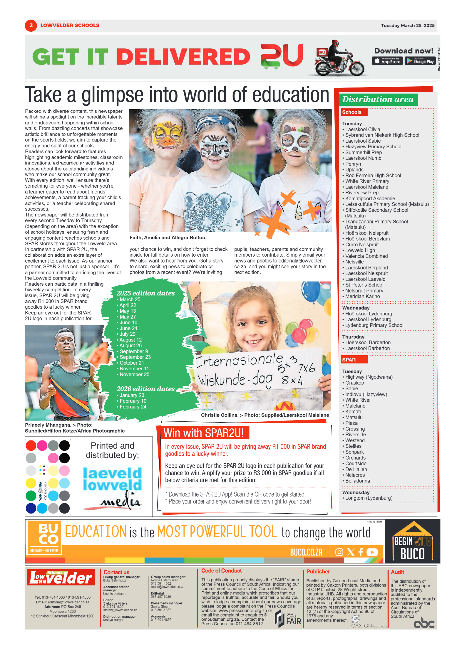 Lowvelder School 25 March 2025 page 2