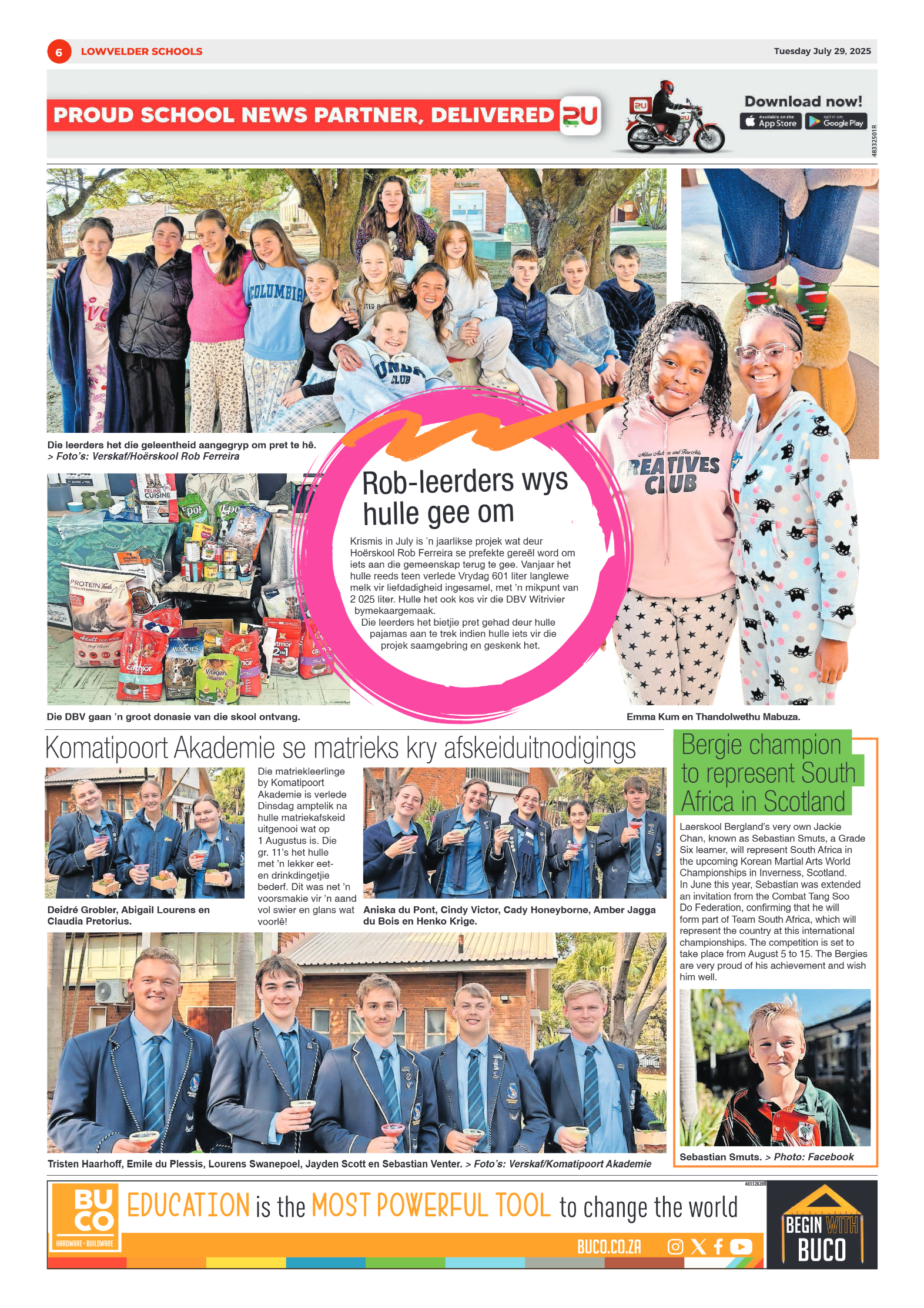 Lowvelder SCHOOLS 29 July 2025 page 6
