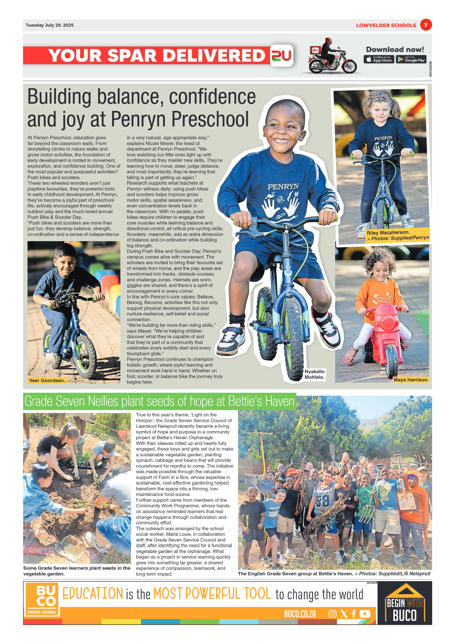 Lowvelder SCHOOLS 29 July 2025 page 7