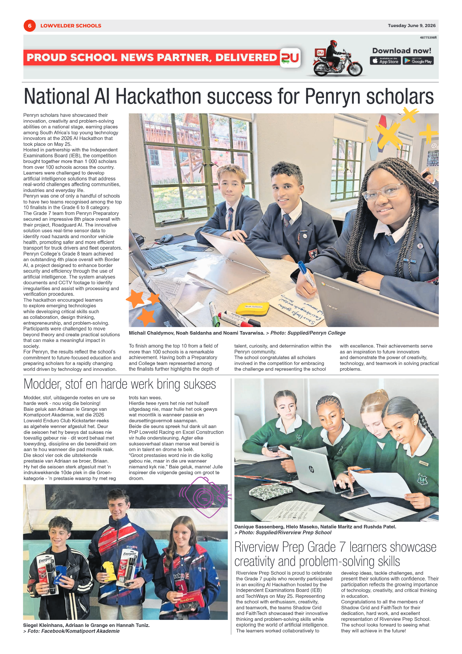 Lowvelder Schools 9 June 2026 page 6