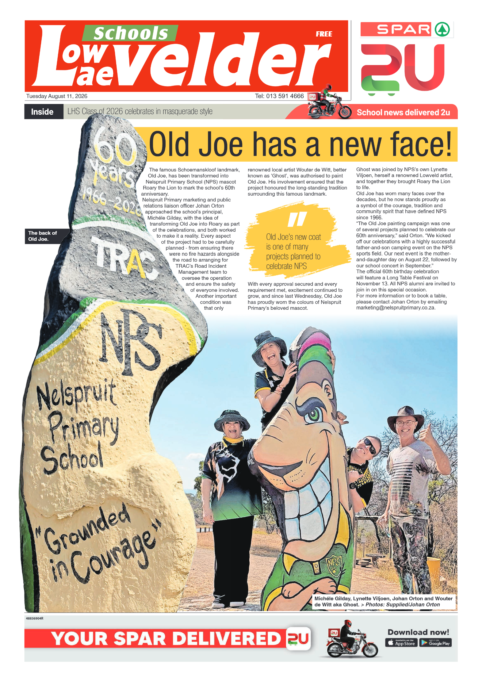 Lowvelder Schools 11 August 2026 page 1