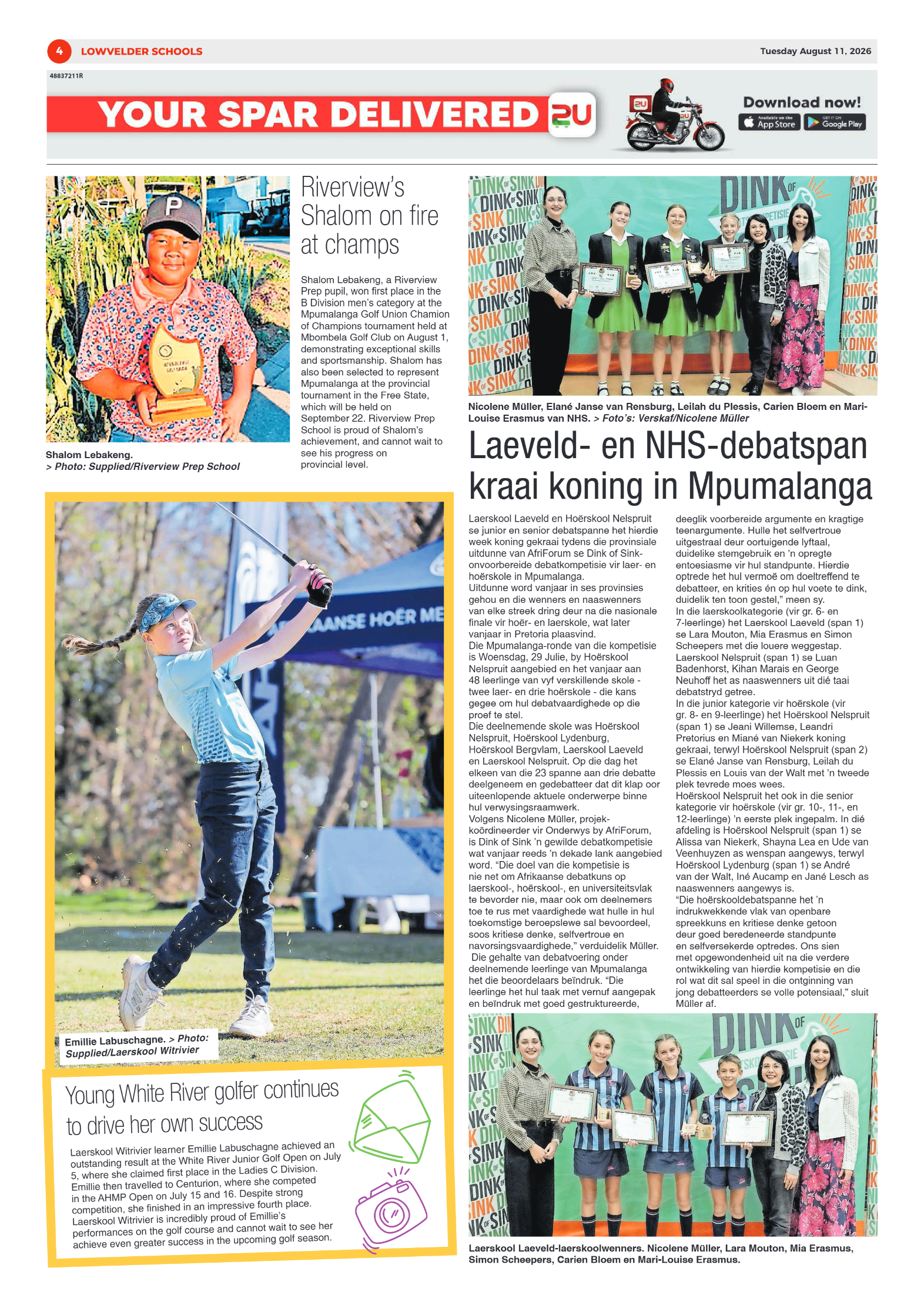 Lowvelder Schools 11 August 2026 page 4