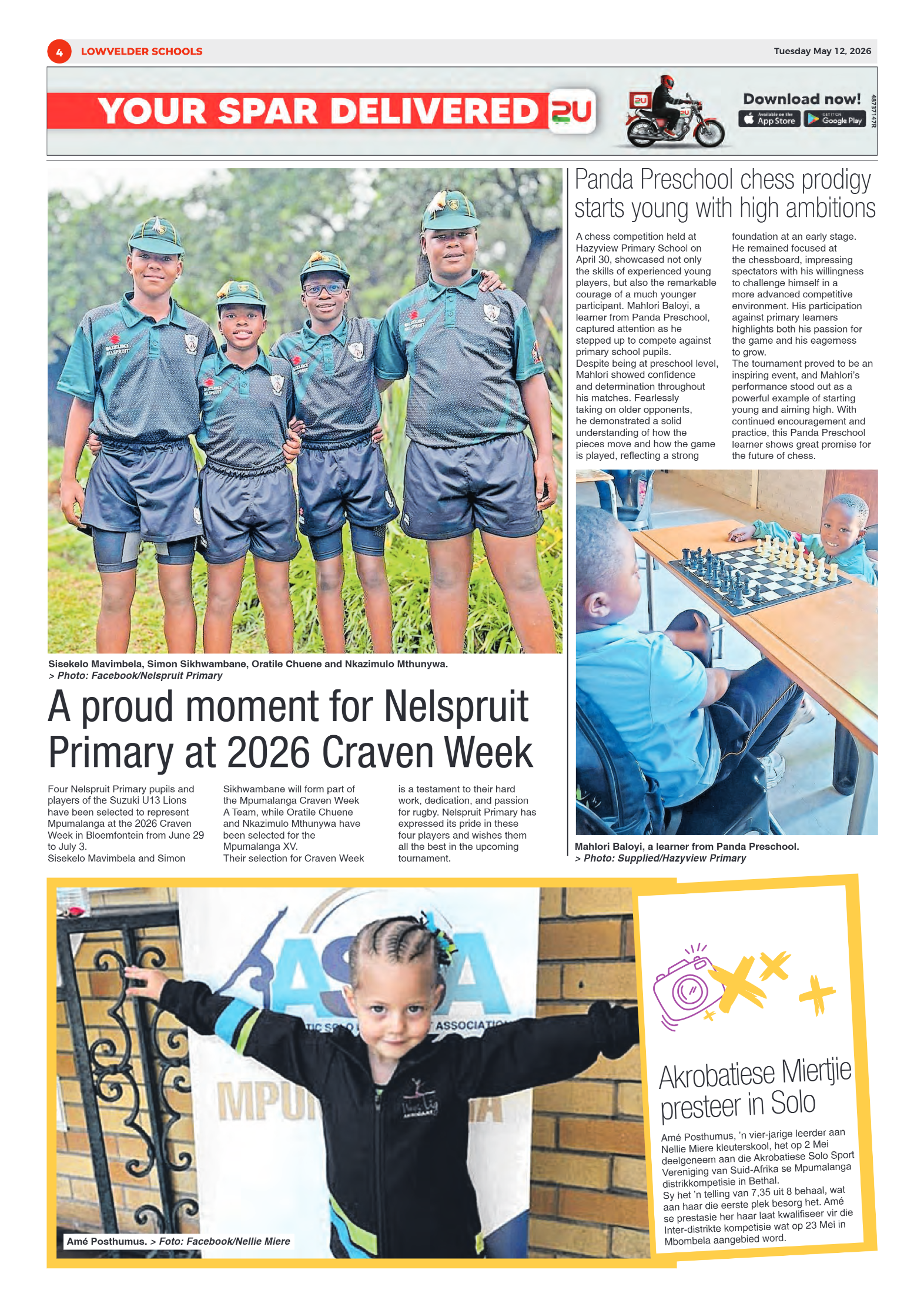 Lowvelder Schools 12 May 2026 page 4
