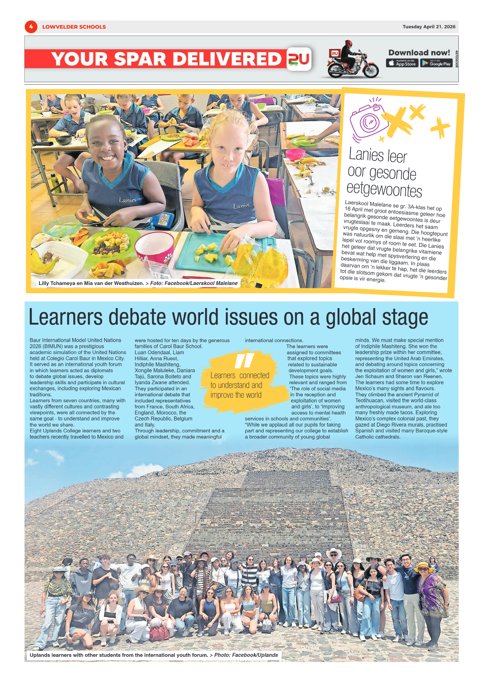 Lowvelder Schools 21 April 2026 page 4