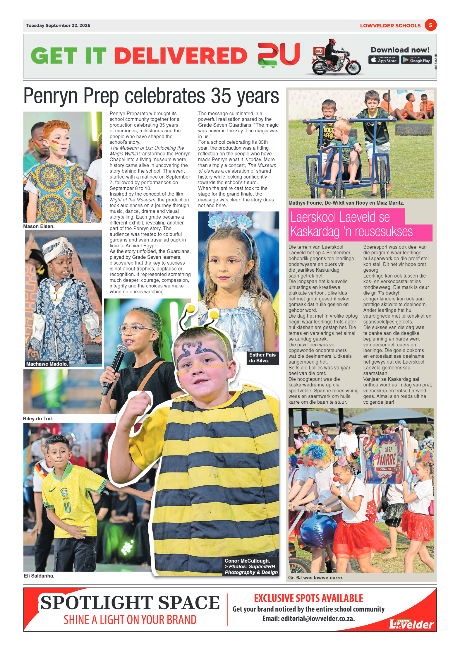 Lowvelder Schools 22 September 2026 page 5
