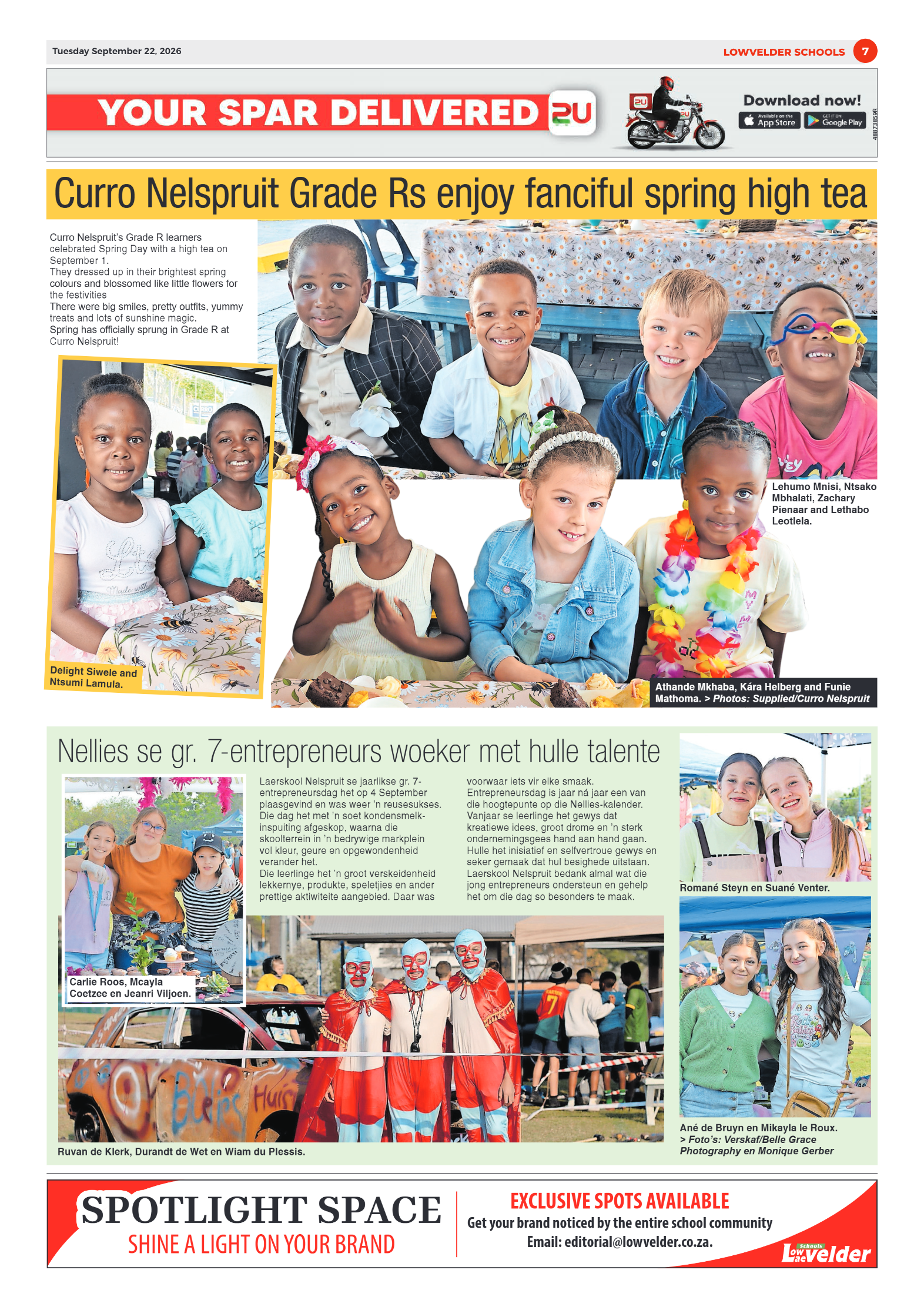 Lowvelder Schools 22 September 2026 page 7
