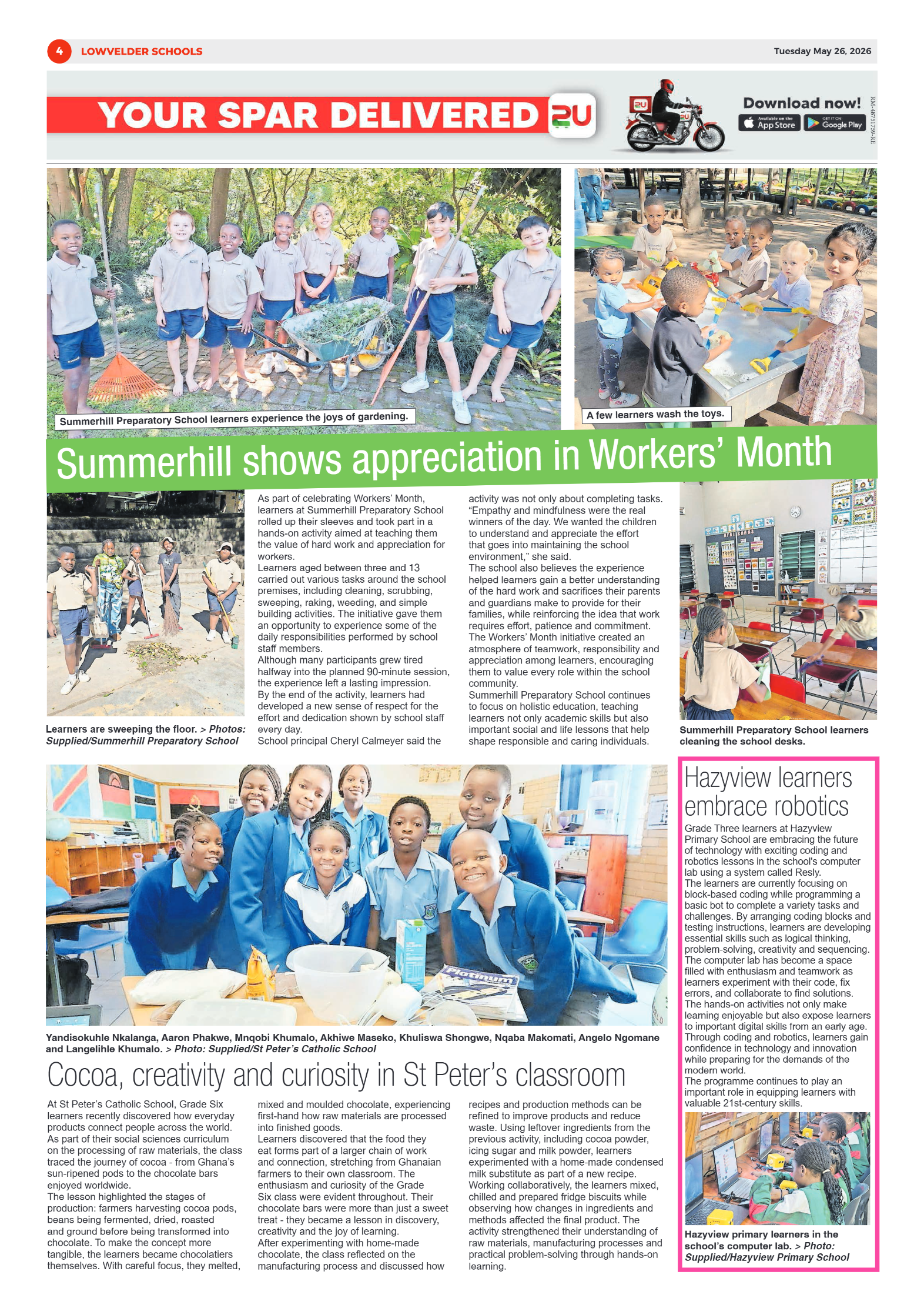 Lowvelder Schools 26 May 2026 page 4