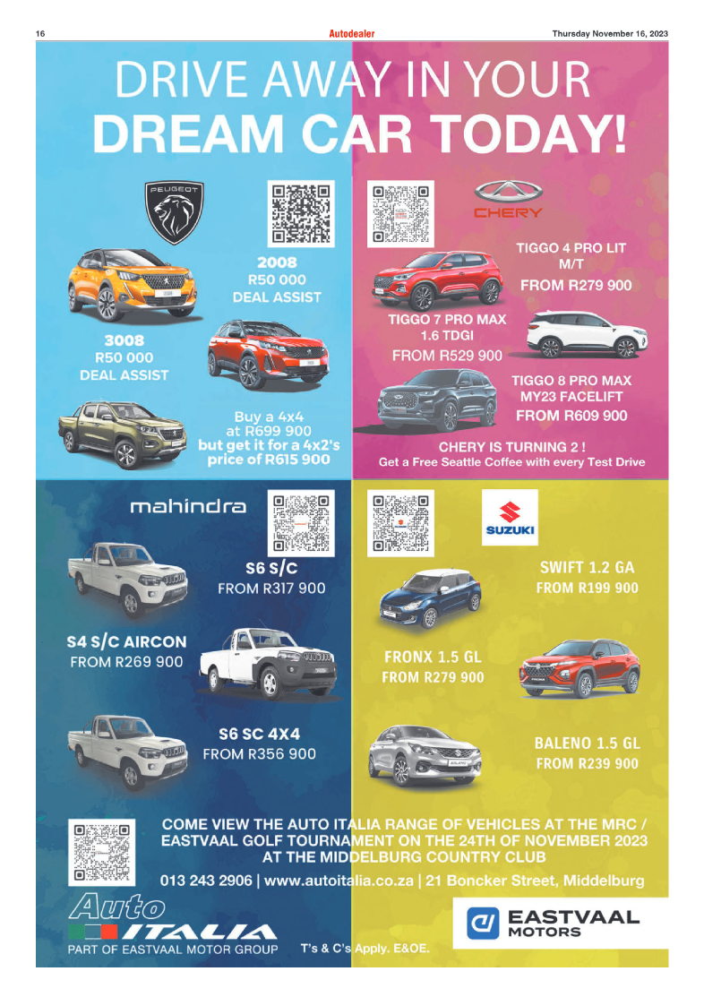 Motoring 16 November 2023 page 16