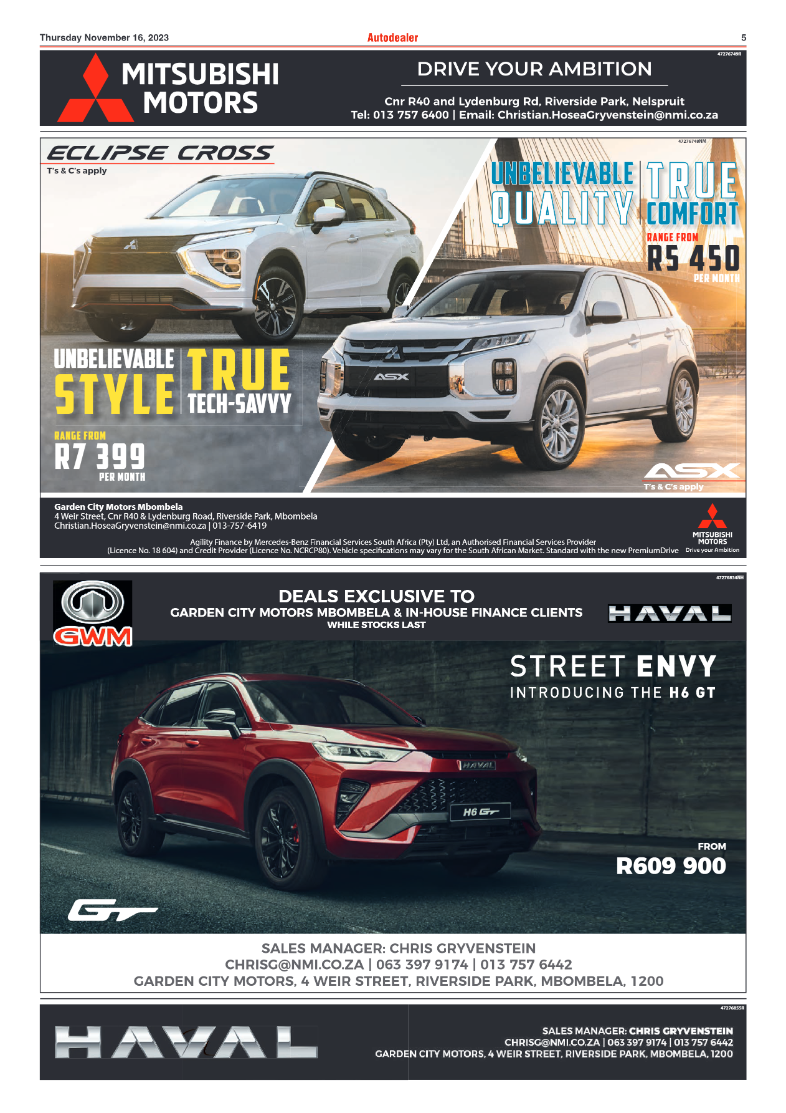 Motoring 16 November 2023 page 5