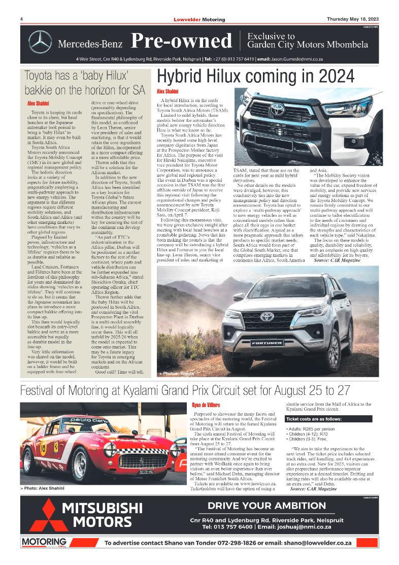 Motoring 18 May 2023 page 4