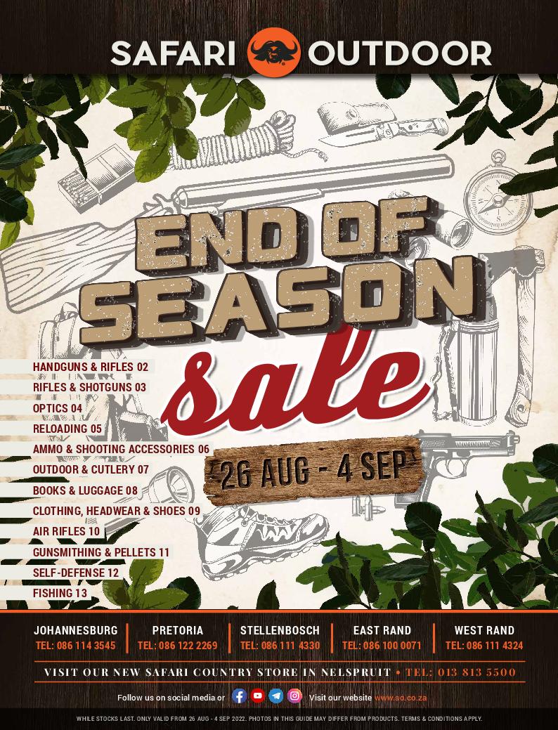 Safari Outdoor End-of-Season 2022 page 1