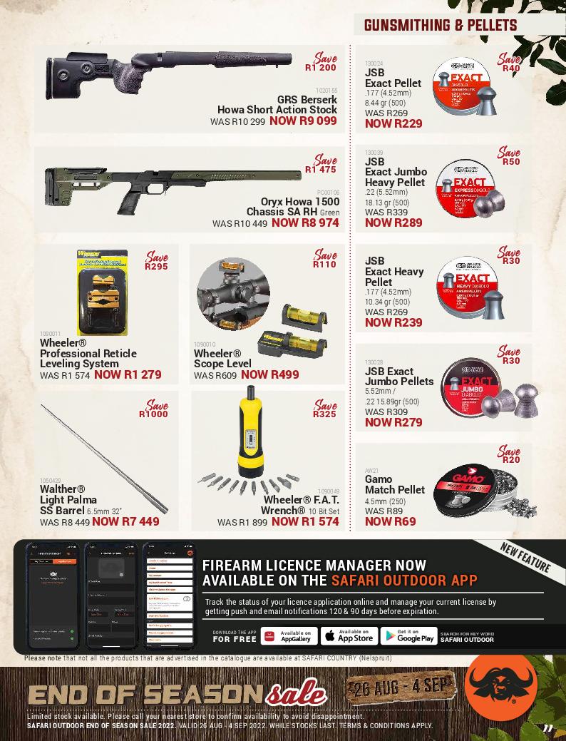 Safari Outdoor End-of-Season 2022 page 11