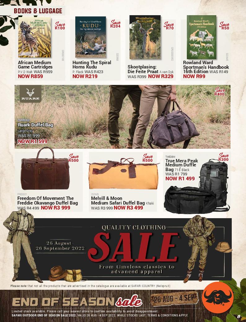 Safari Outdoor End-of-Season 2022 page 8