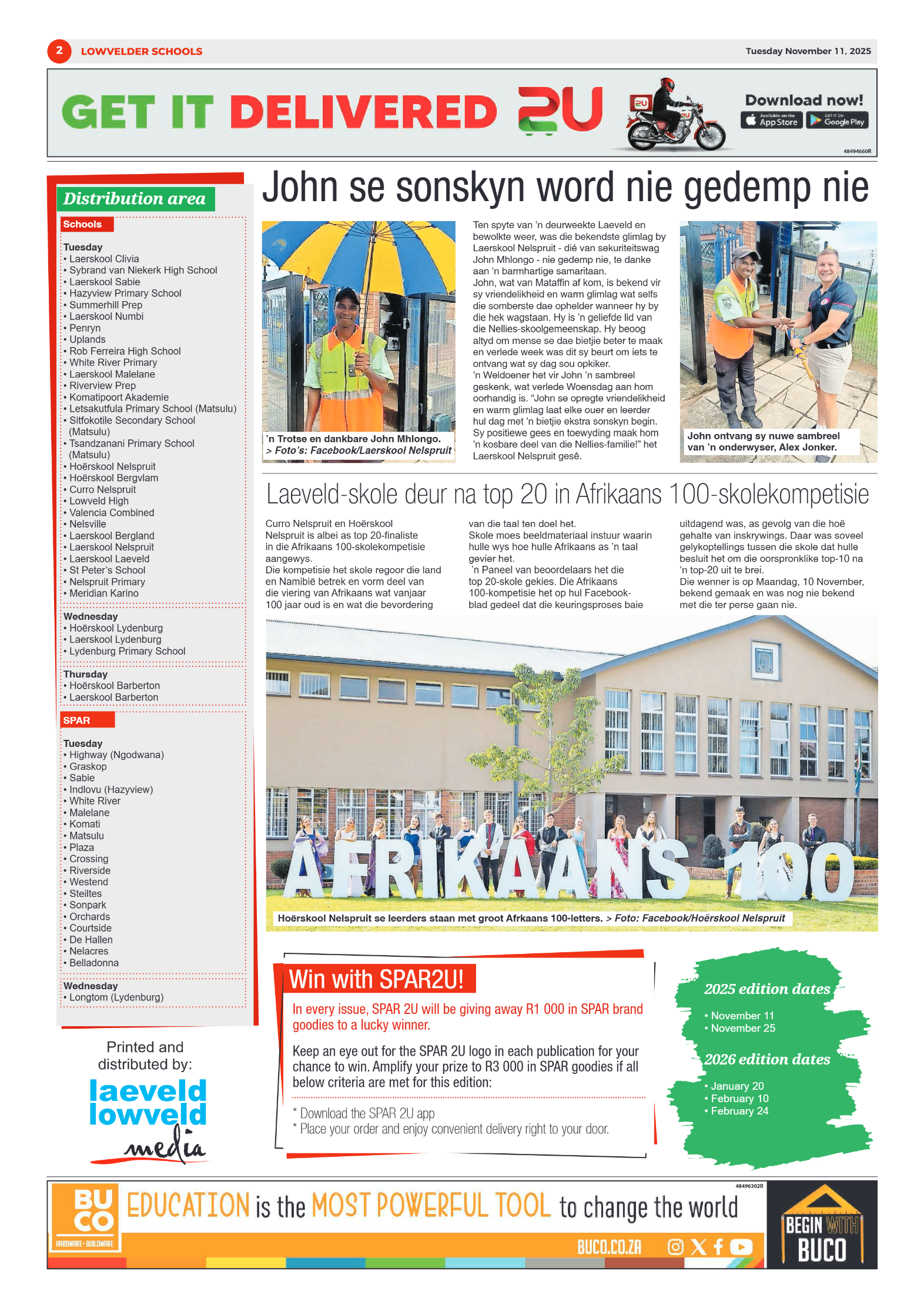 School Paper 11 November 2025 page 2