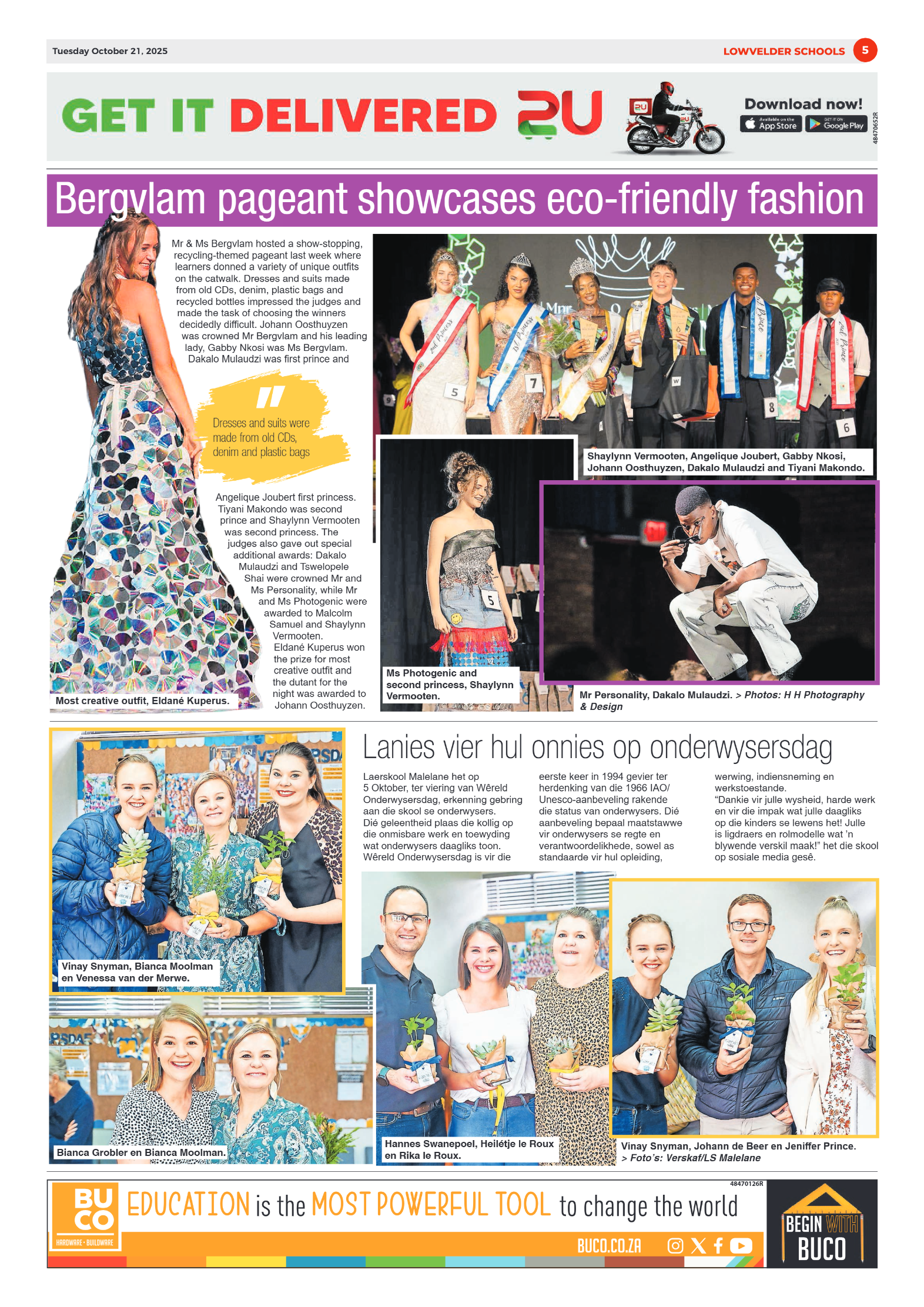 School Newspaper 21 October 2025 page 5