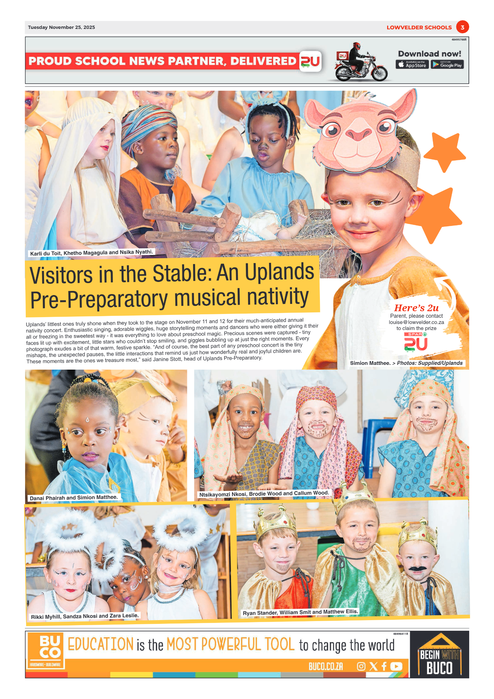 School Newspaper 25 November 2025 page 3