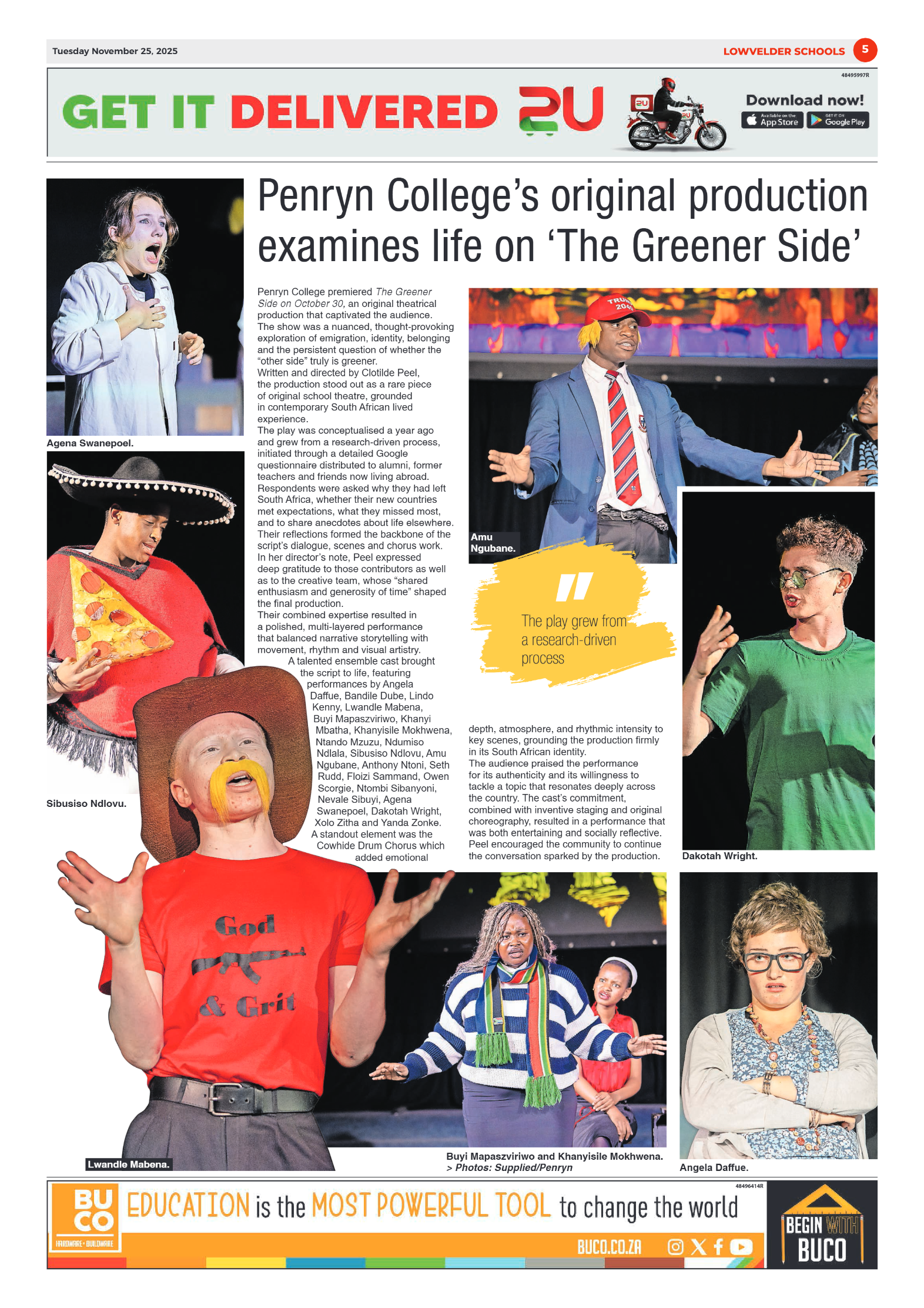 School Newspaper 25 November 2025 page 5