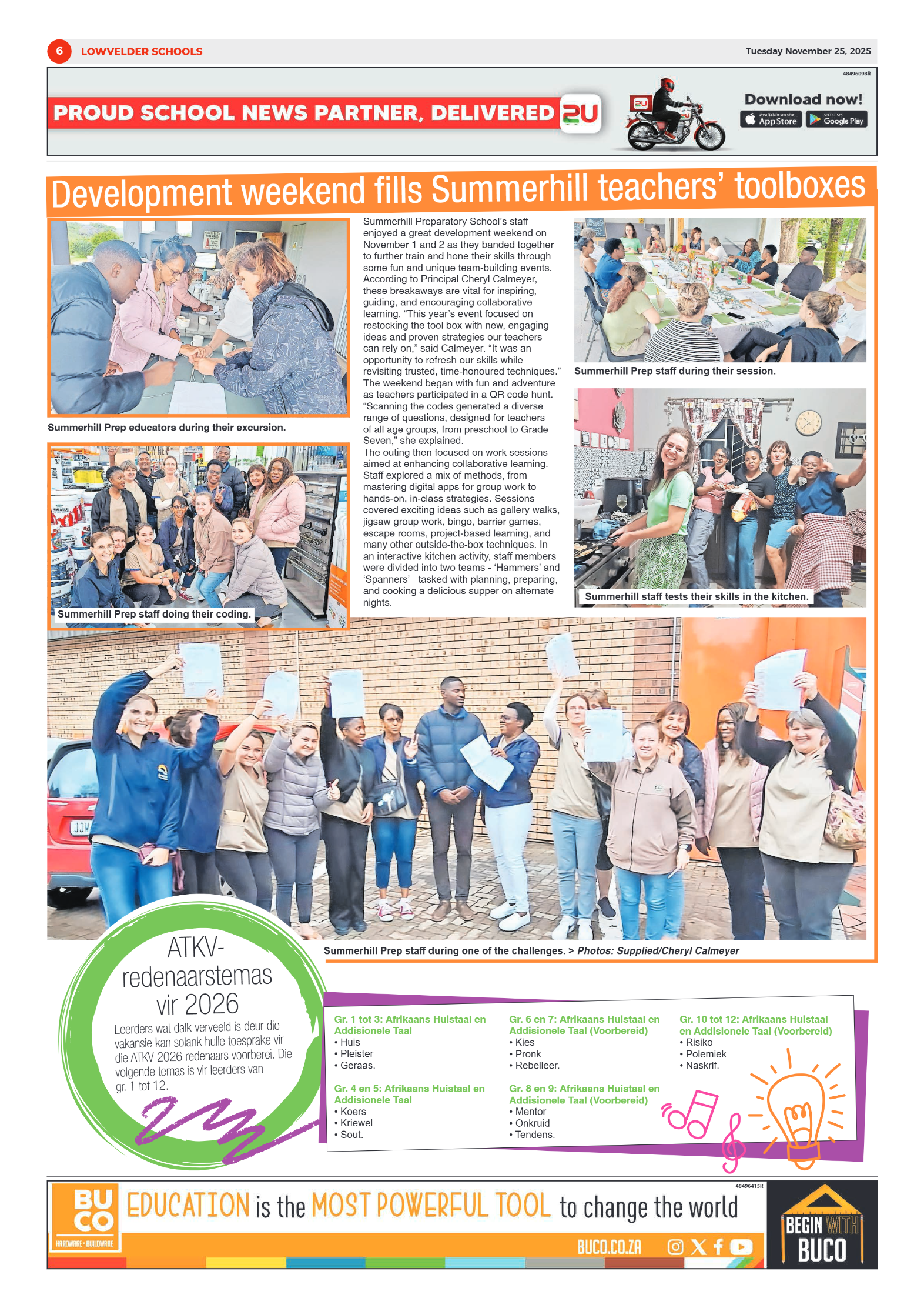 School Newspaper 25 November 2025 page 6