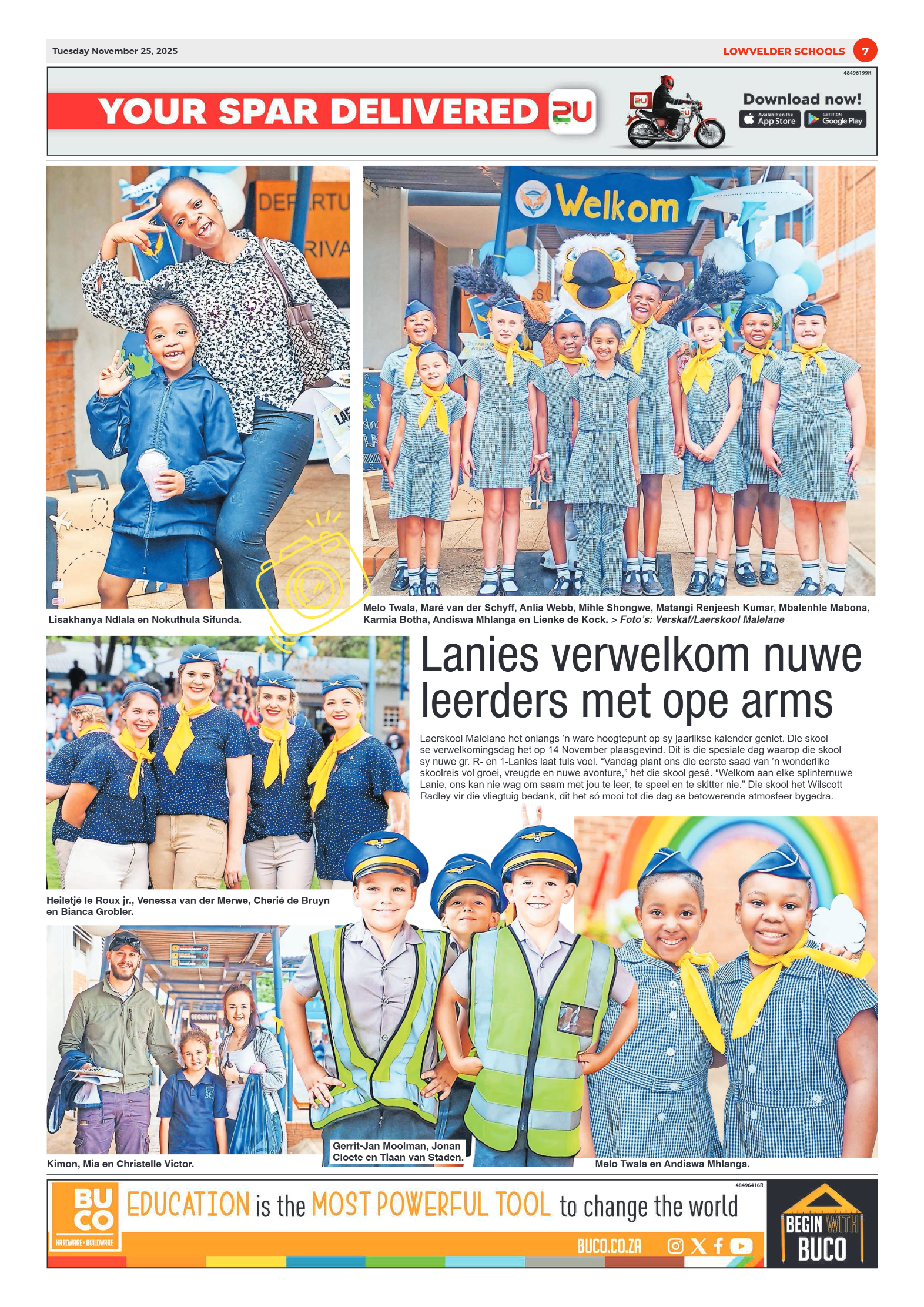 School Newspaper 25 November 2025 page 7