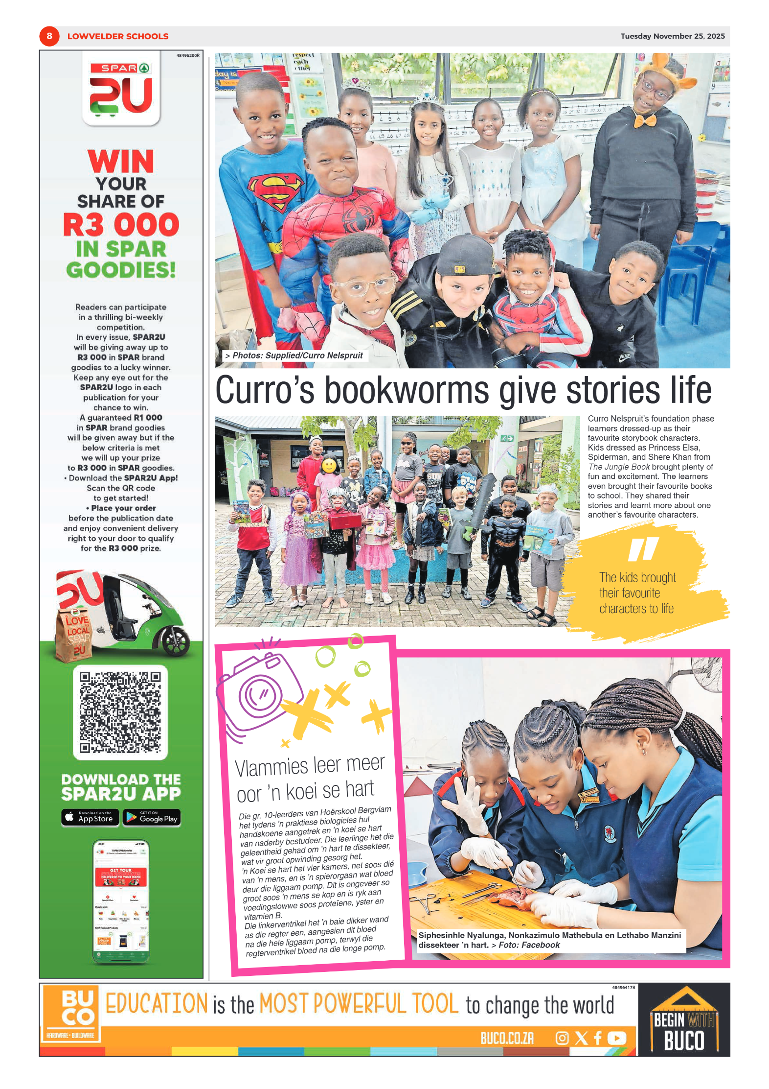 School Newspaper 25 November 2025 page 8