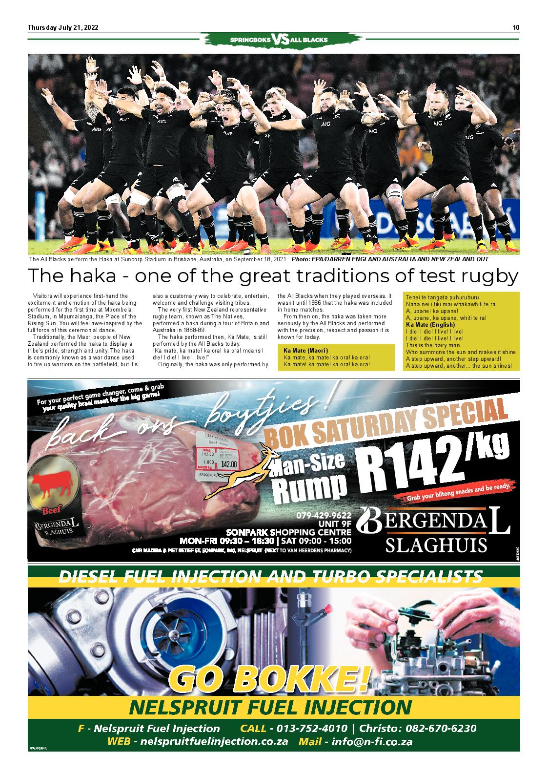 Springbok VS All Blacks page 10