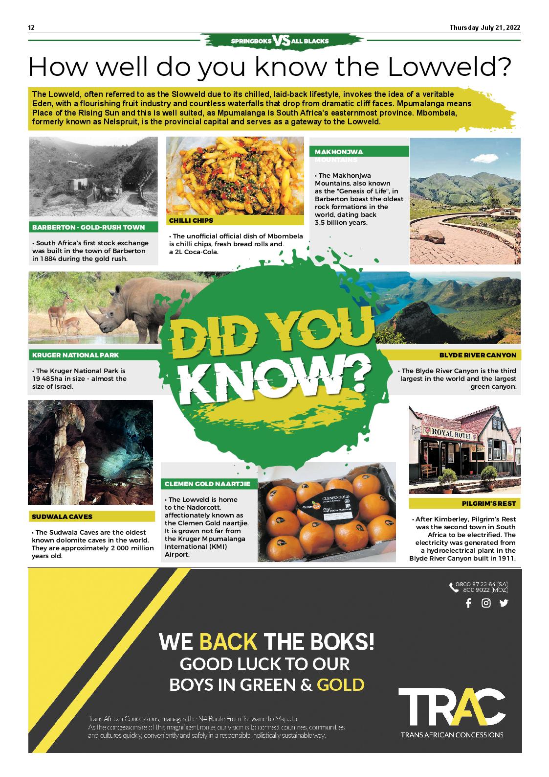 Springbok VS All Blacks page 12