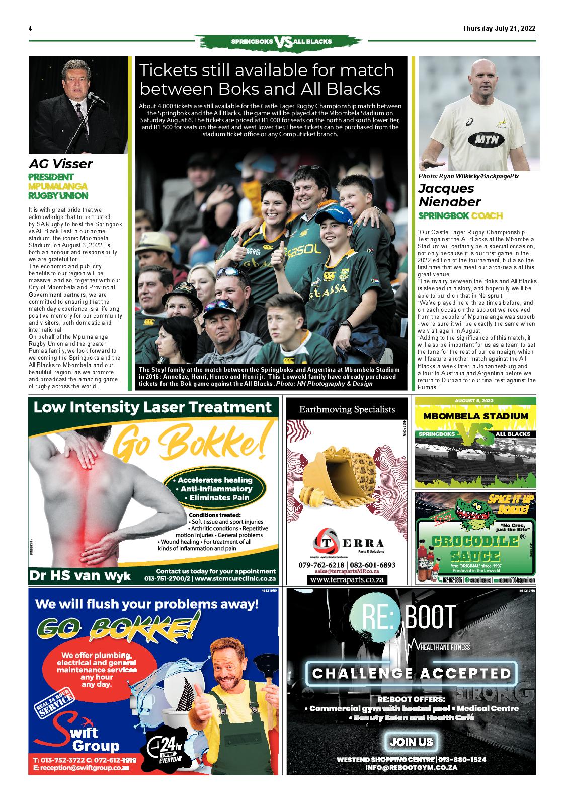 Springbok VS All Blacks page 4