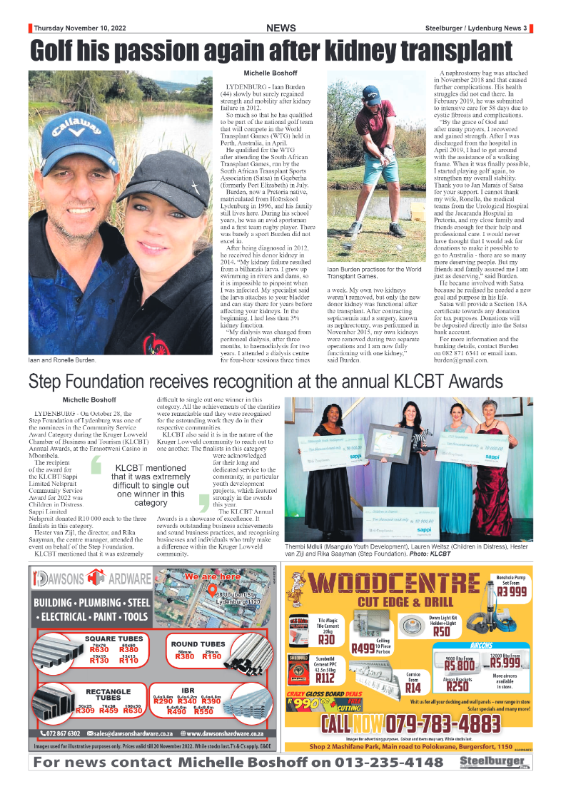 Steelburger News page 3