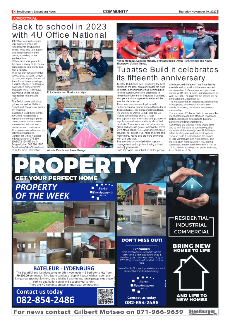 Steelburger News page 4