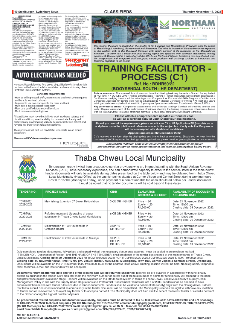 Steelburger News 17 November 2022 page 10