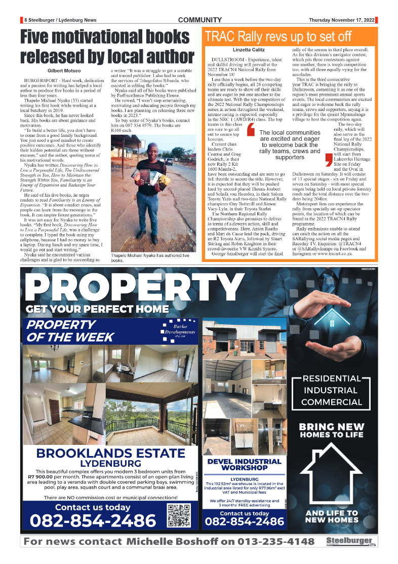 Steelburger News 17 November 2022 page 8